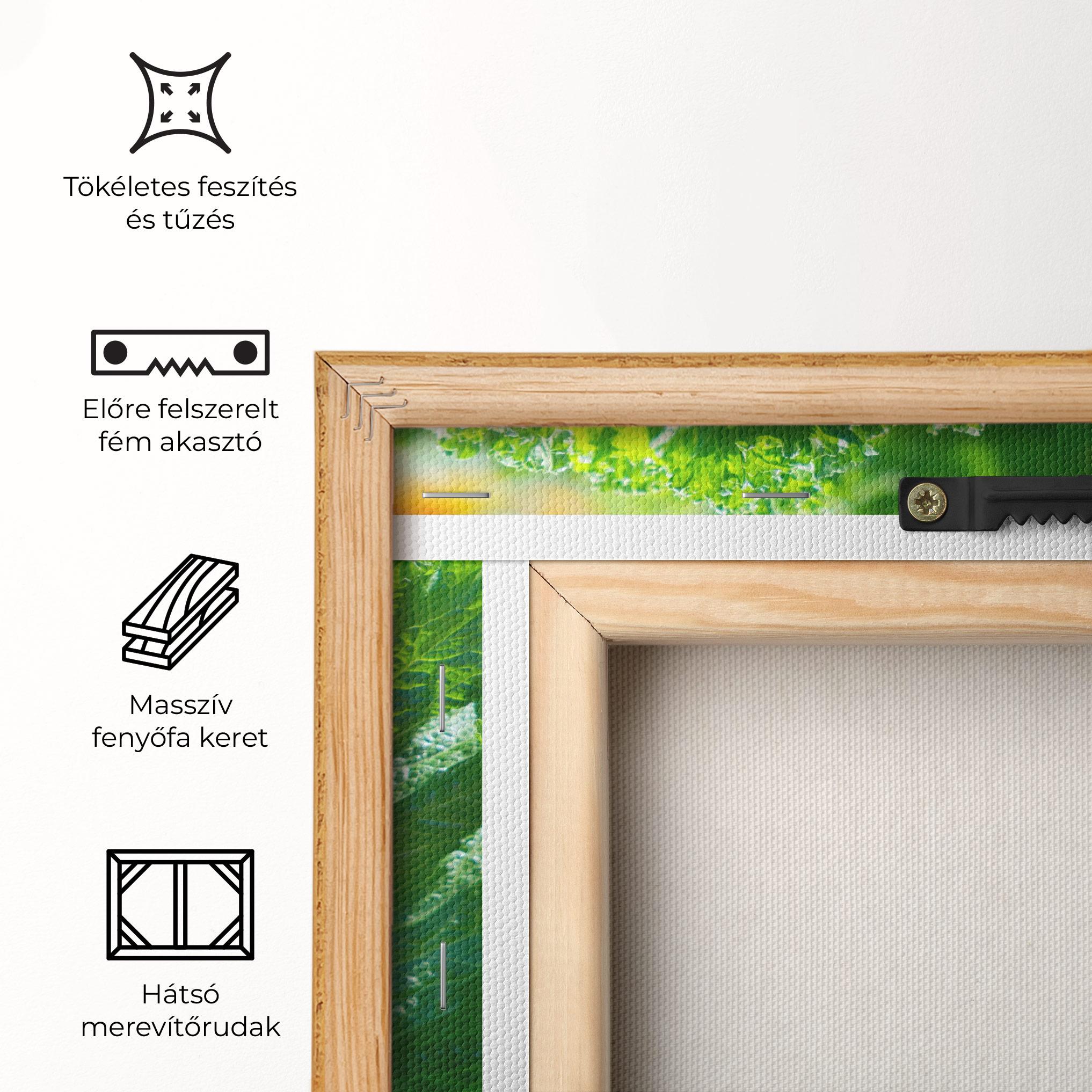 Vászonkép Lettuce View mockup 5