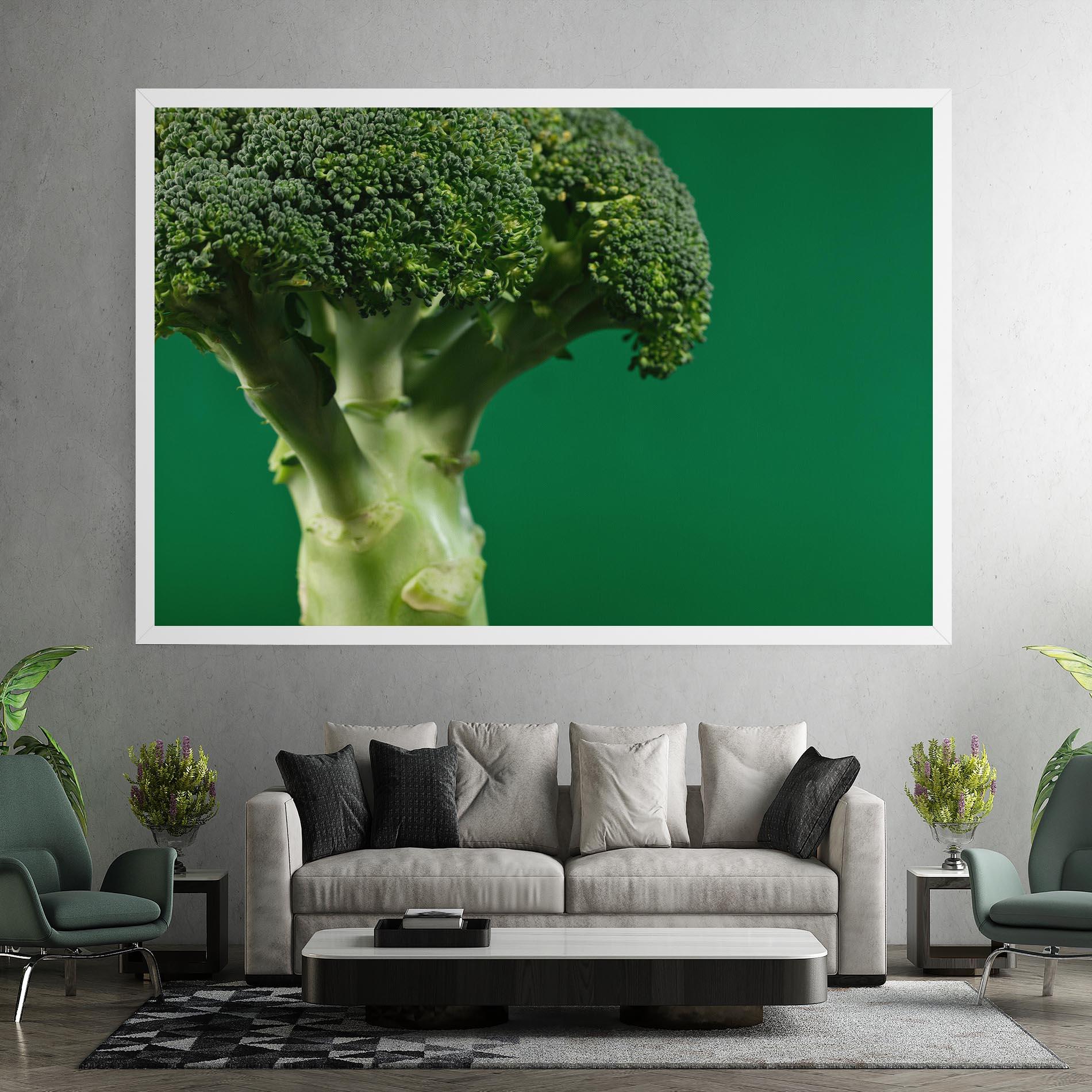 Vászonkép Broccoli mockup 7