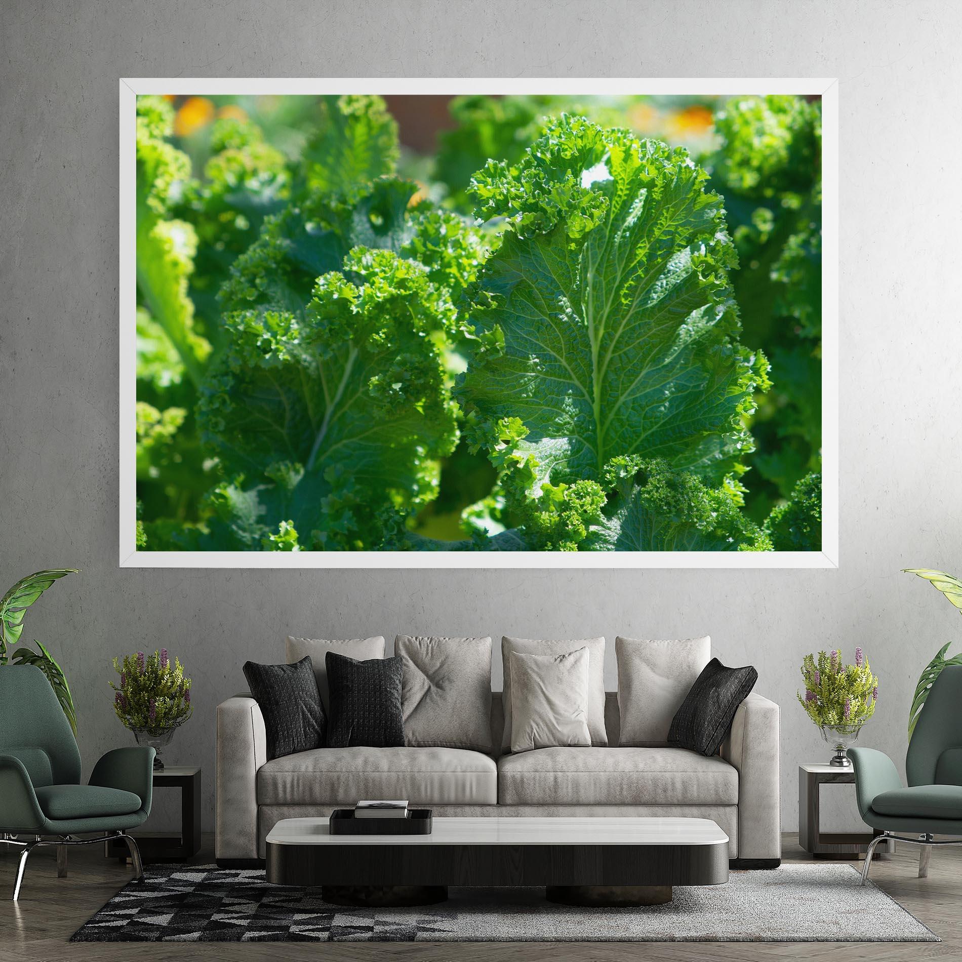 Vászonkép Lettuce View mockup 7