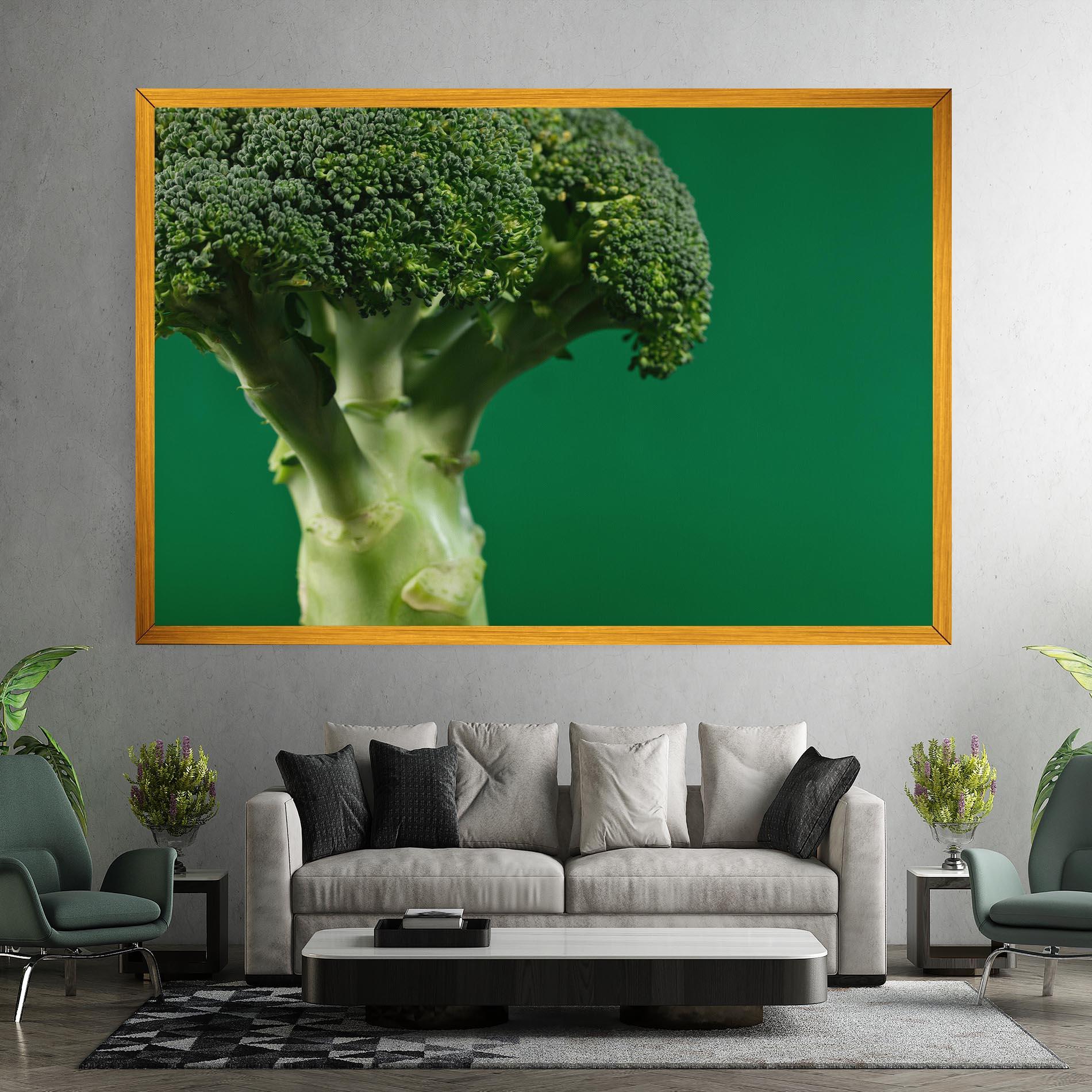 Vászonkép Broccoli mockup 7