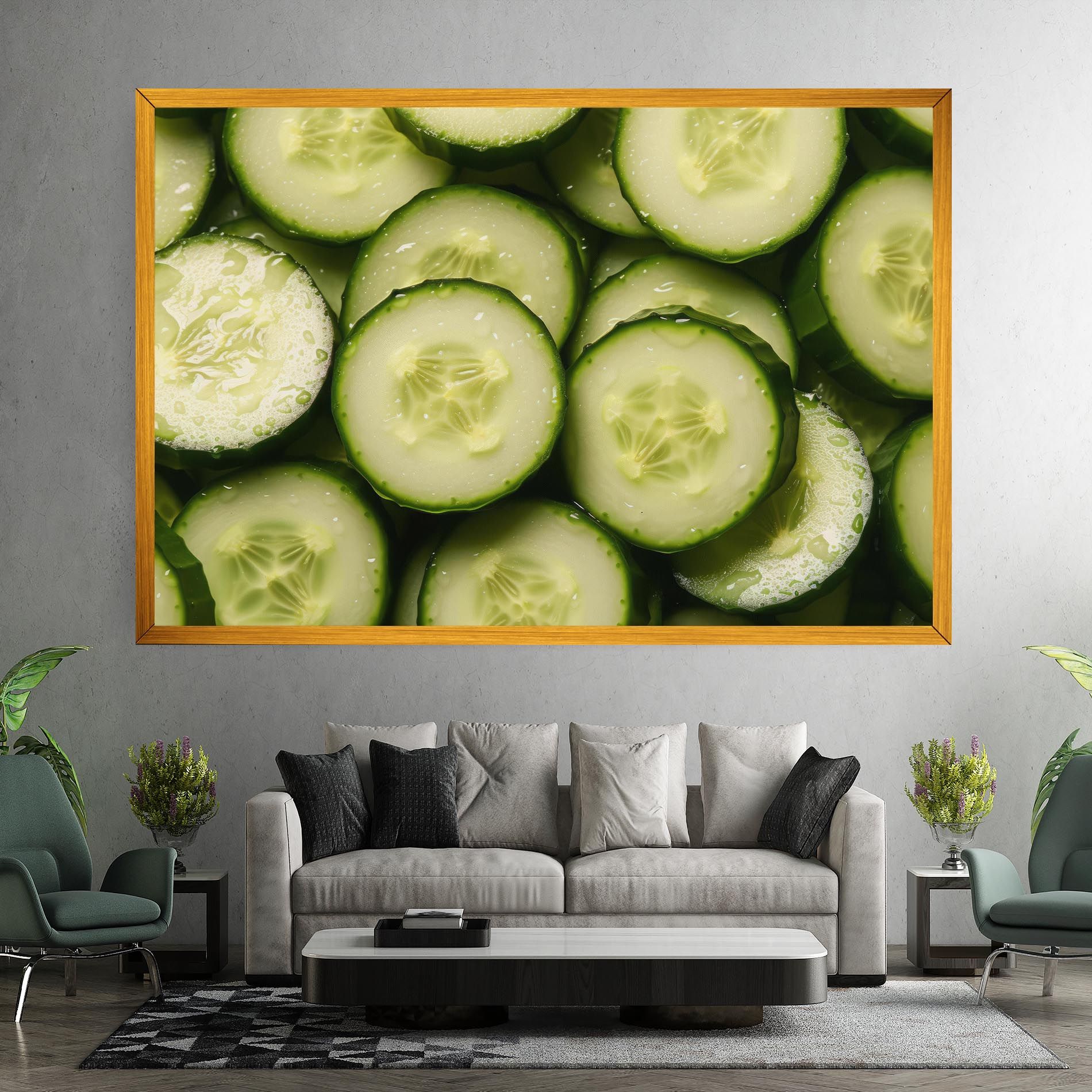 Fresh Cucumber mockup 7