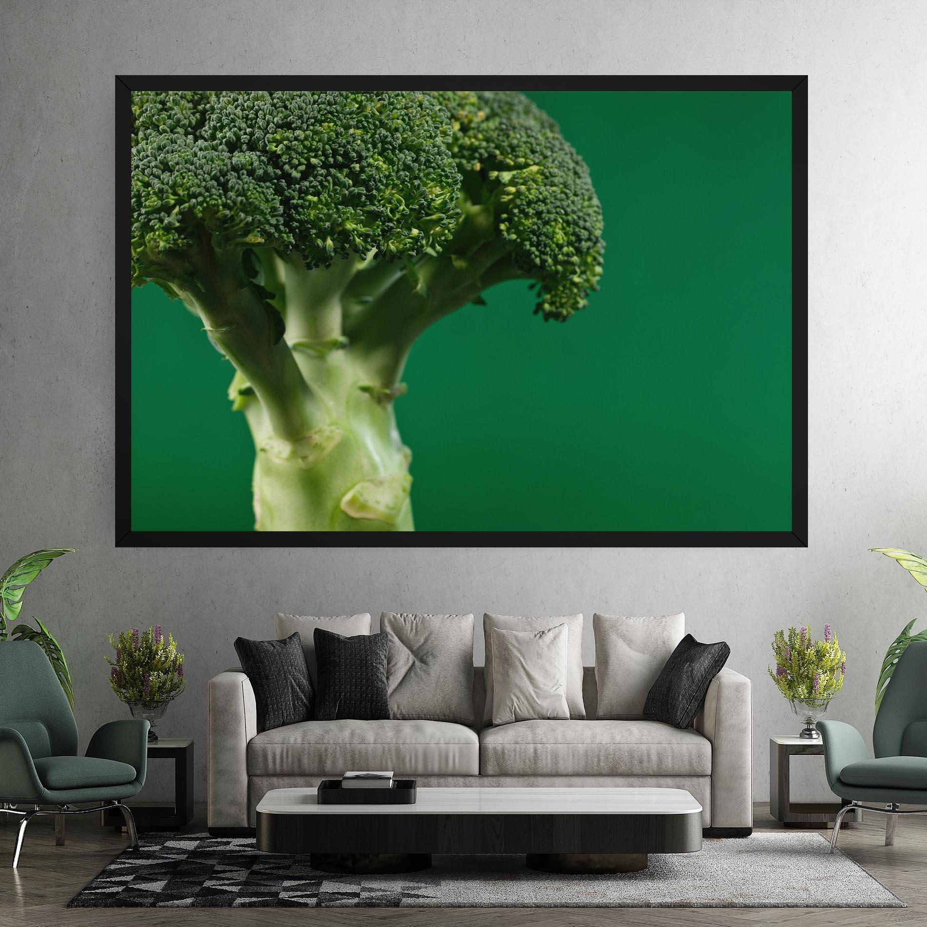 Vászonkép Broccoli mockup 7