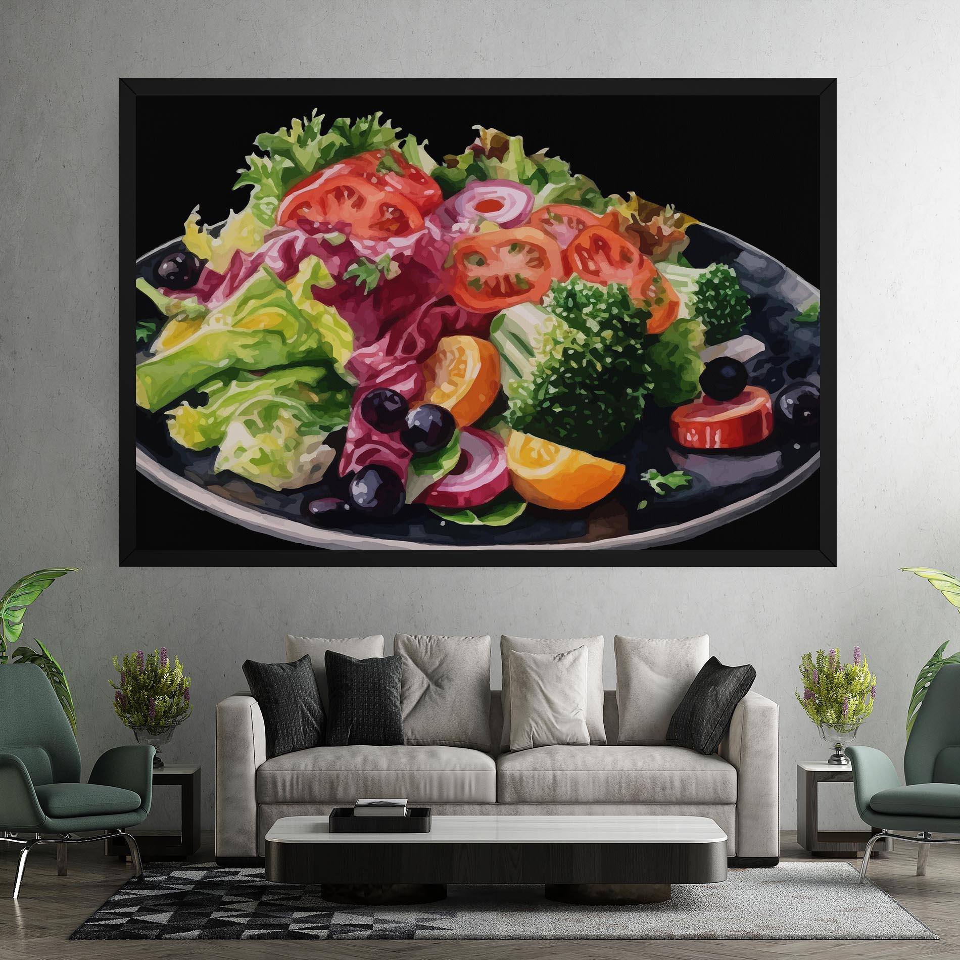 Vászonkép Healthy Tomato Food mockup 7