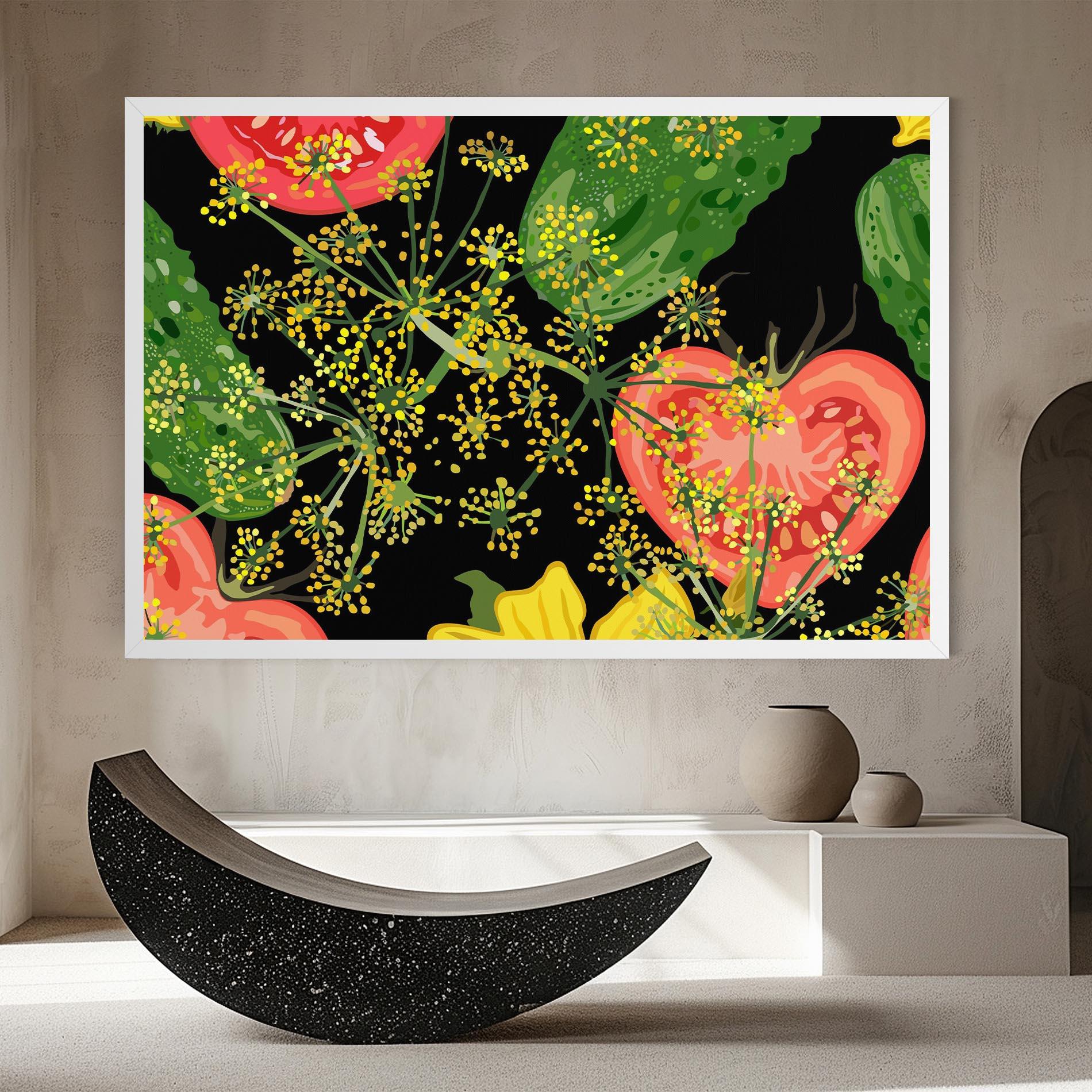 Vászonkép Heart Tomato mockup 8