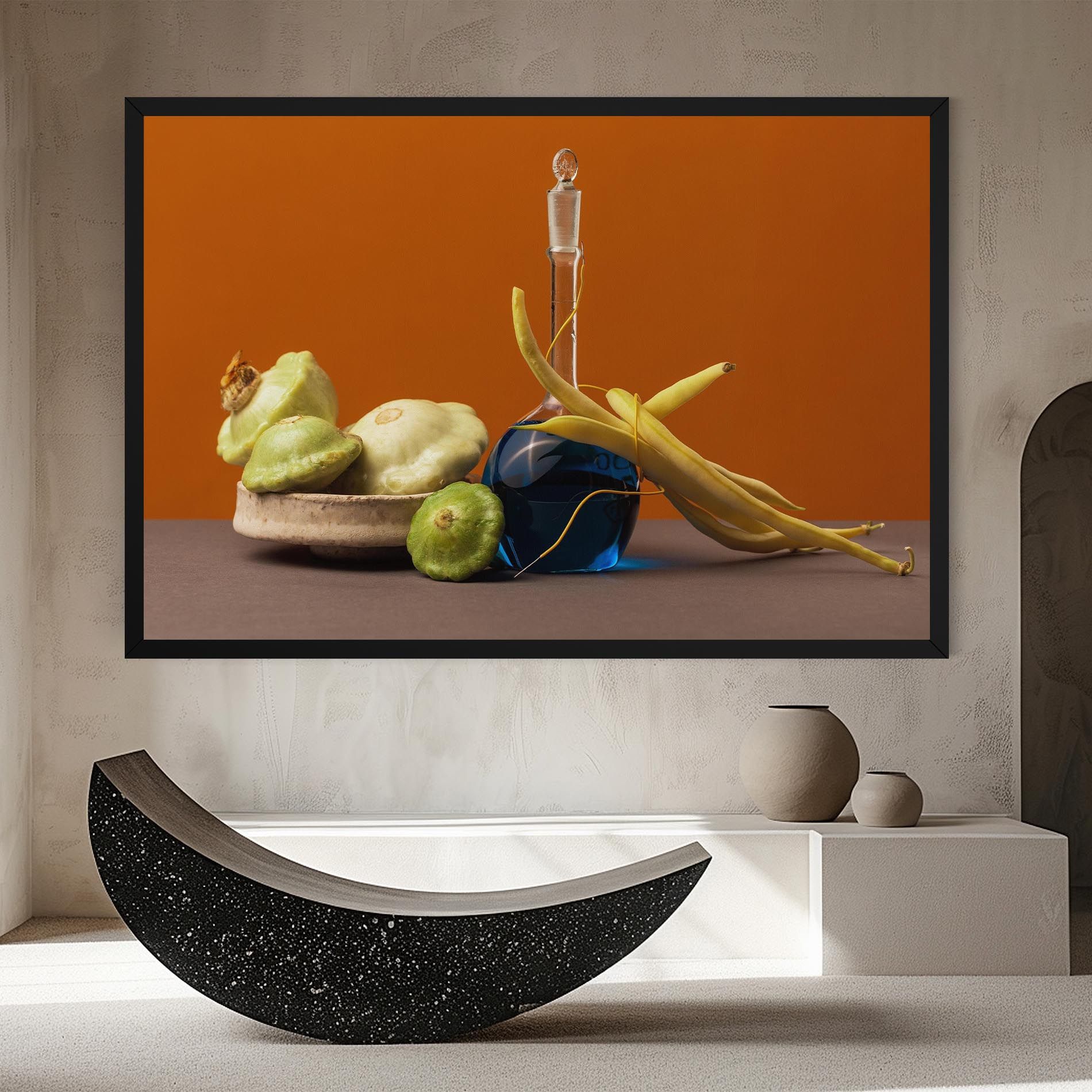 Vegetables Blue Liquid mockup 8