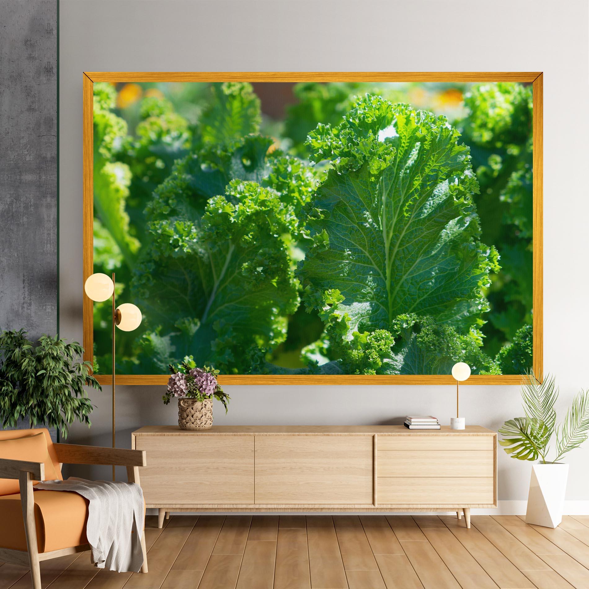 Vászonkép Lettuce View mockup 9
