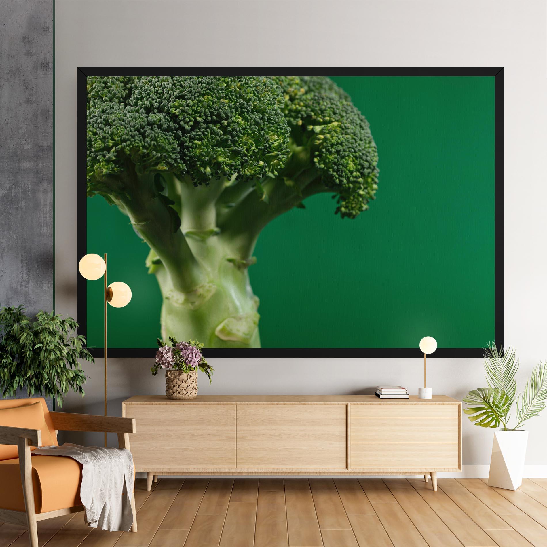 Vászonkép Broccoli mockup 9