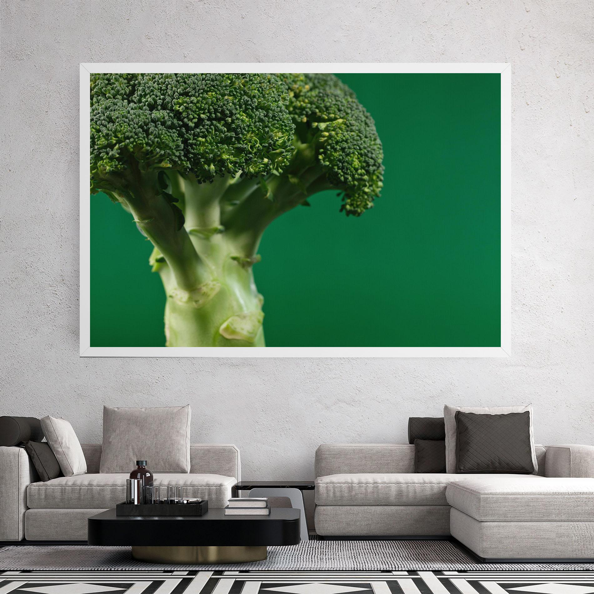 Vászonkép Broccoli mockup 2