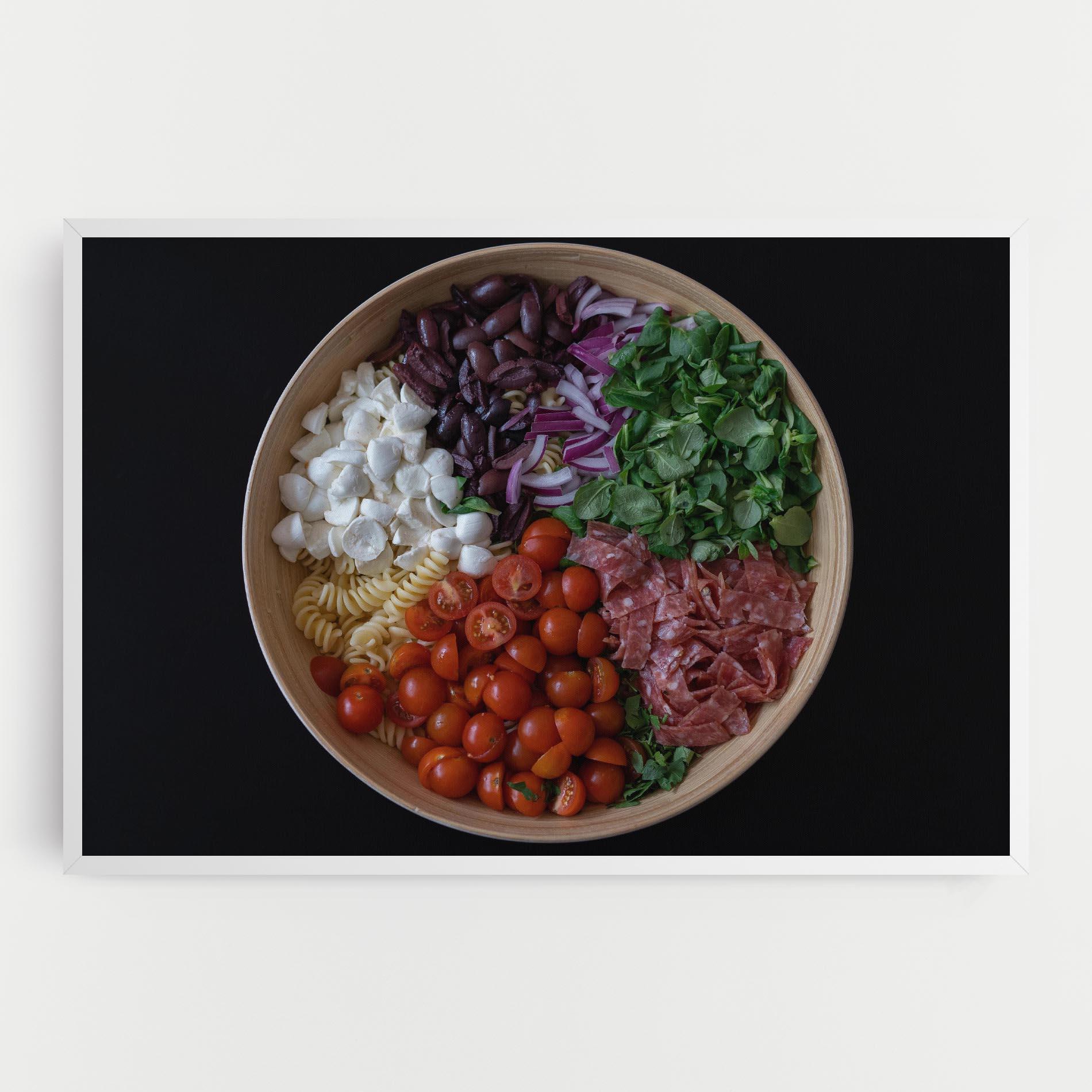 Vászonkép Mozzarella Salad mockup 0