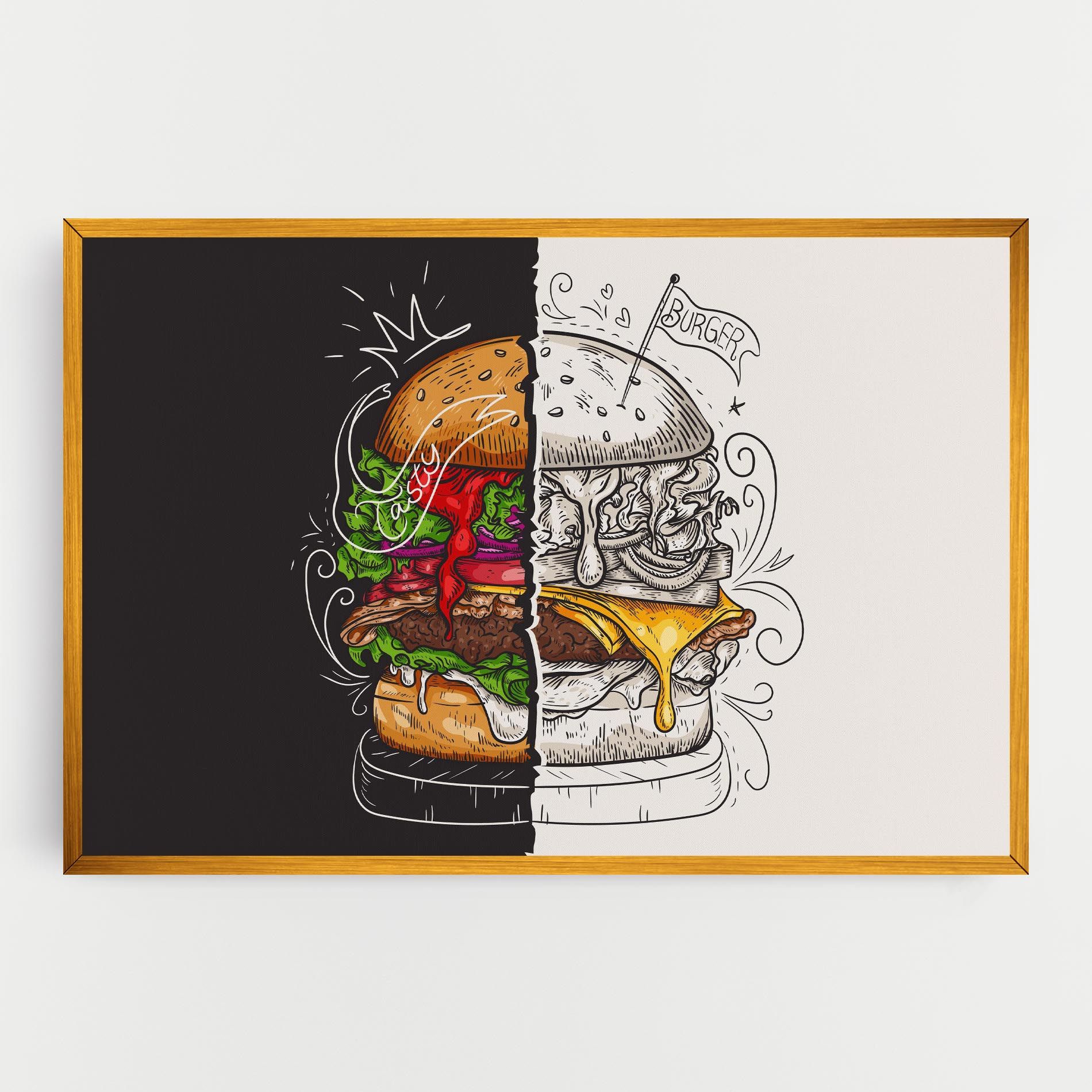 Burger Art mockup 0