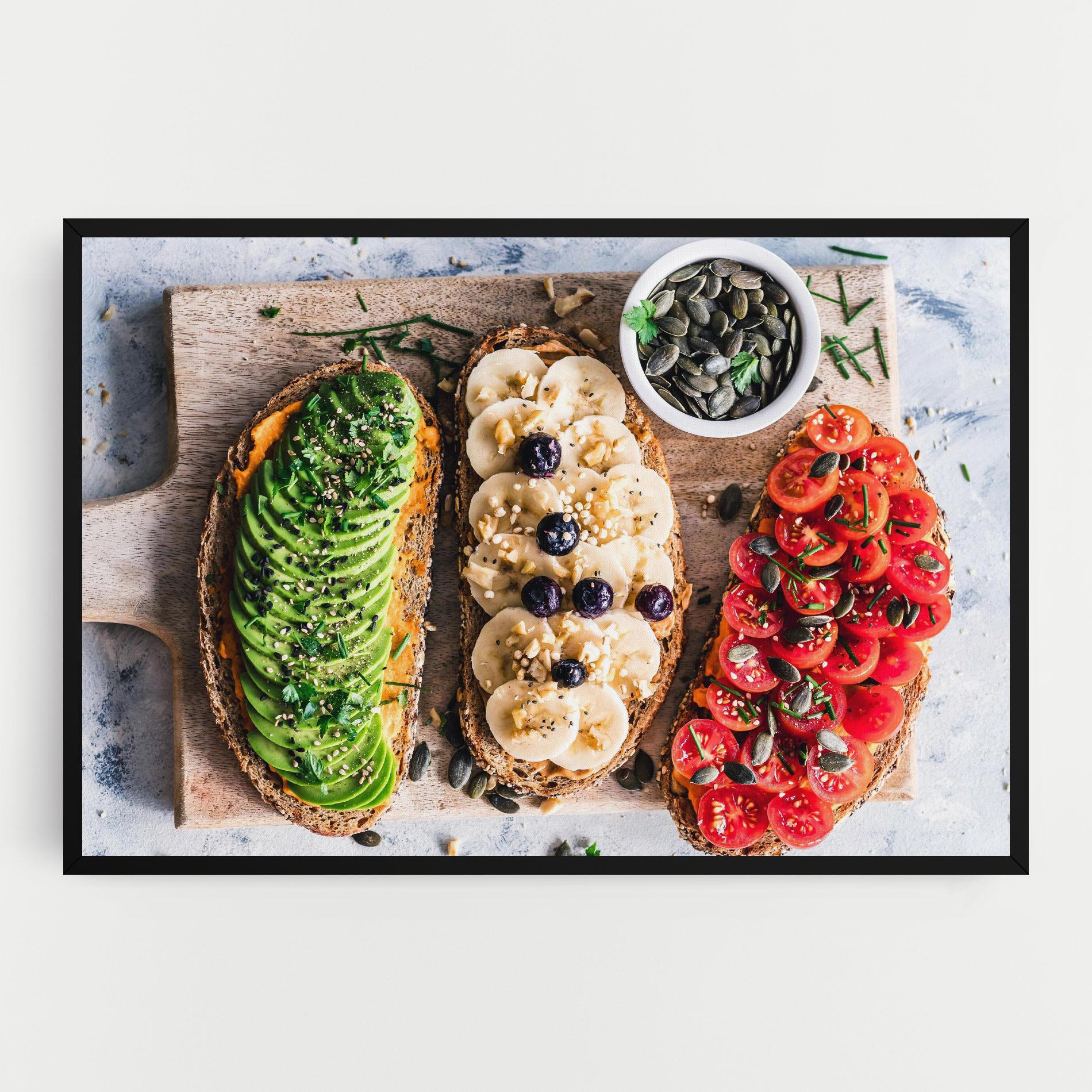 Vászonkép Breakfast mockup 0