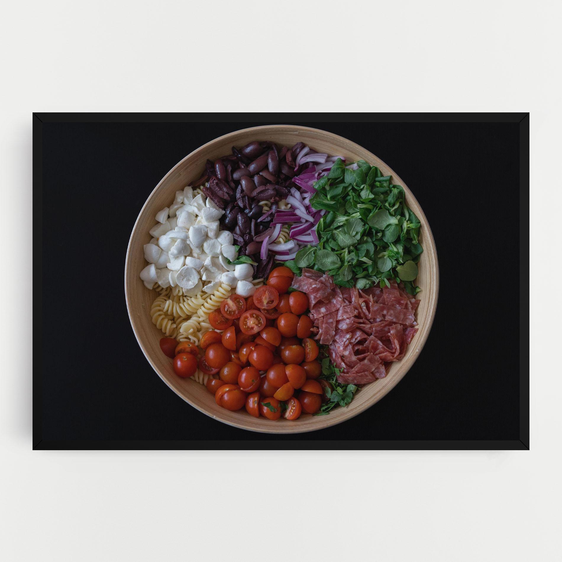 Vászonkép Mozzarella Salad mockup 0