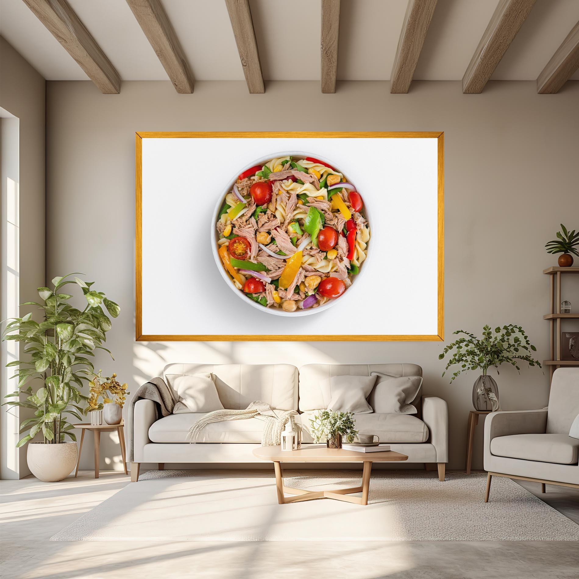 Vászonkép Tuna Salad mockup 6