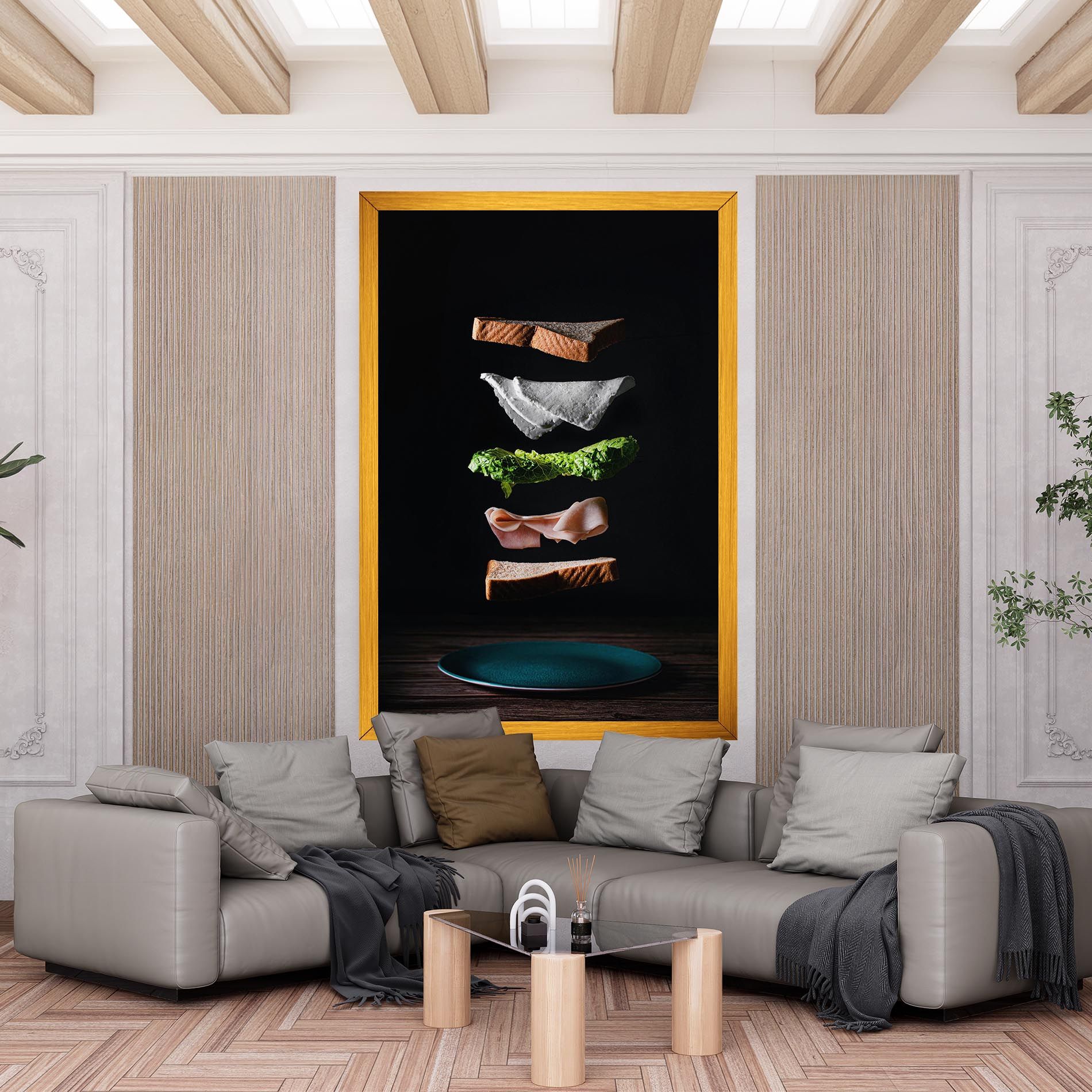 Floating Sandwich mockup 6