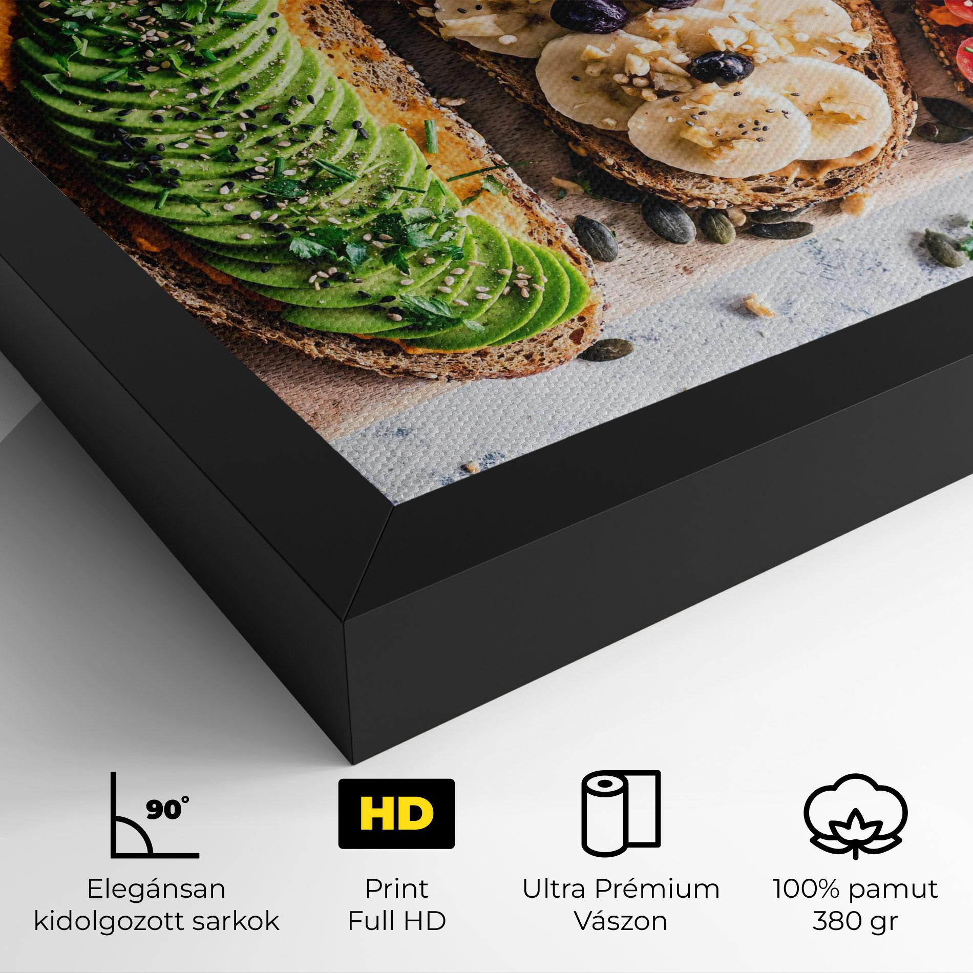 Vászonkép Breakfast mockup 4