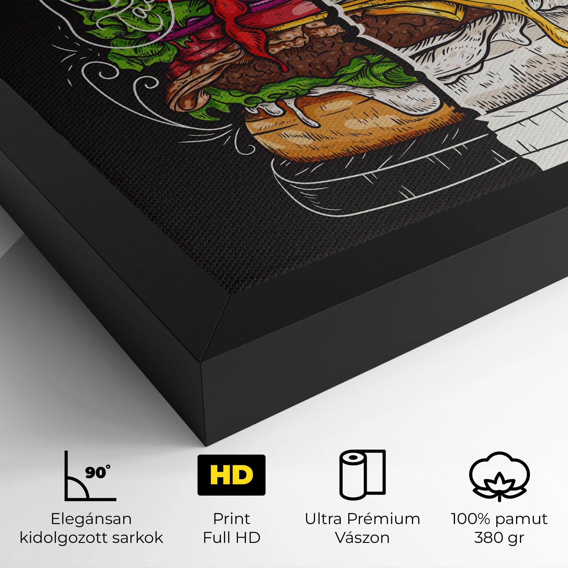 Burger Art mockup 4