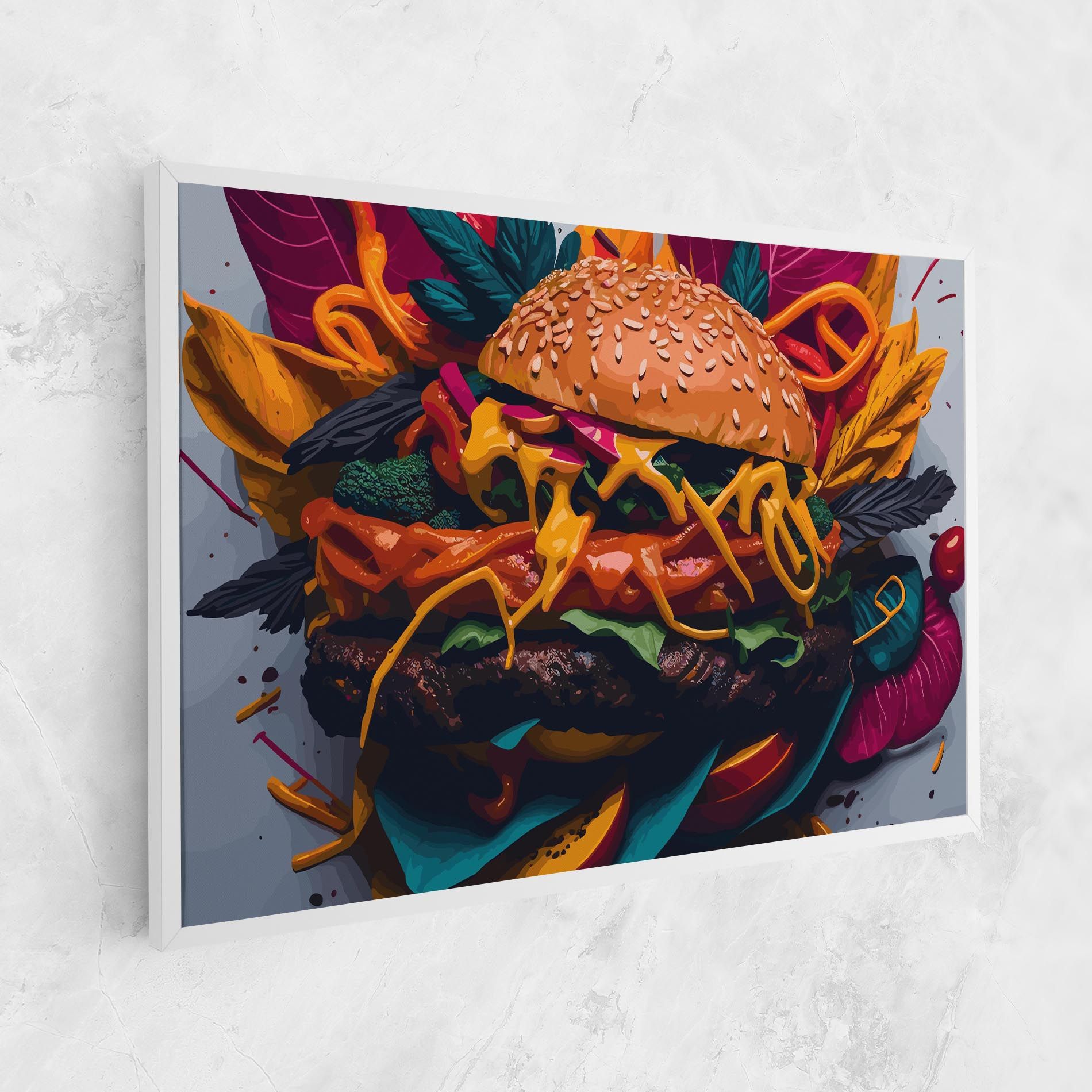 Burger Mustard mockup 1