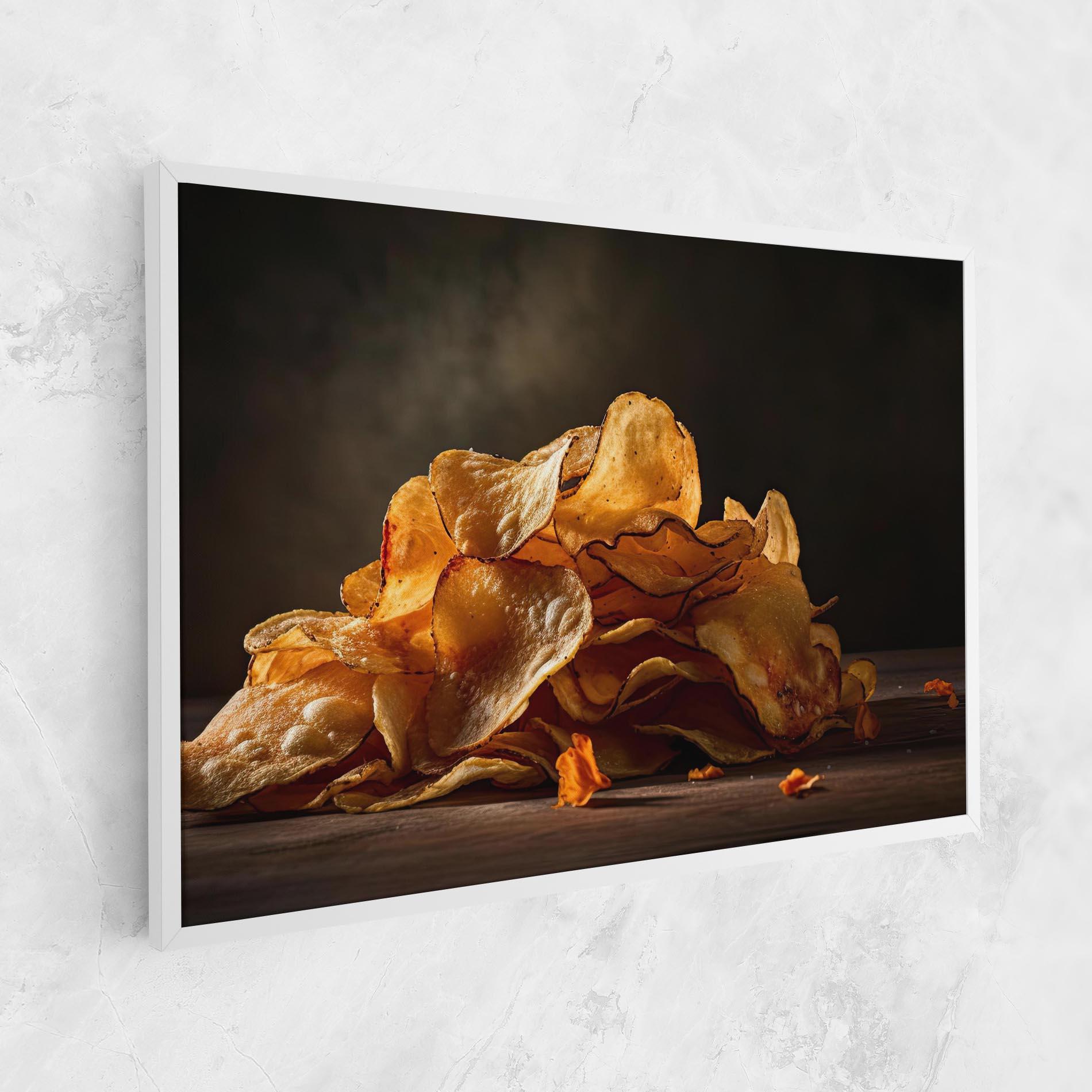 Vászonkép Potato Chips mockup 1