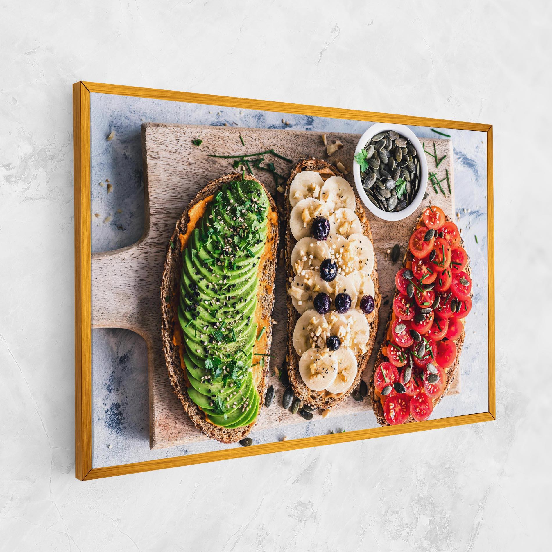 Vászonkép Breakfast mockup 1