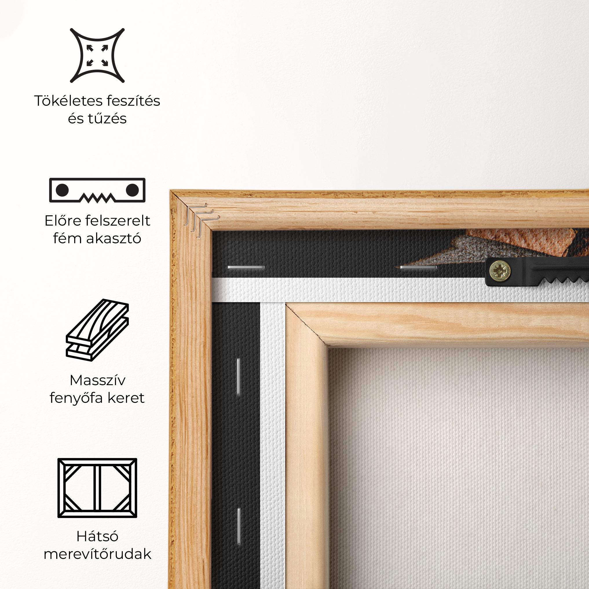 Vászonkép Floating Sandwich mockup 5