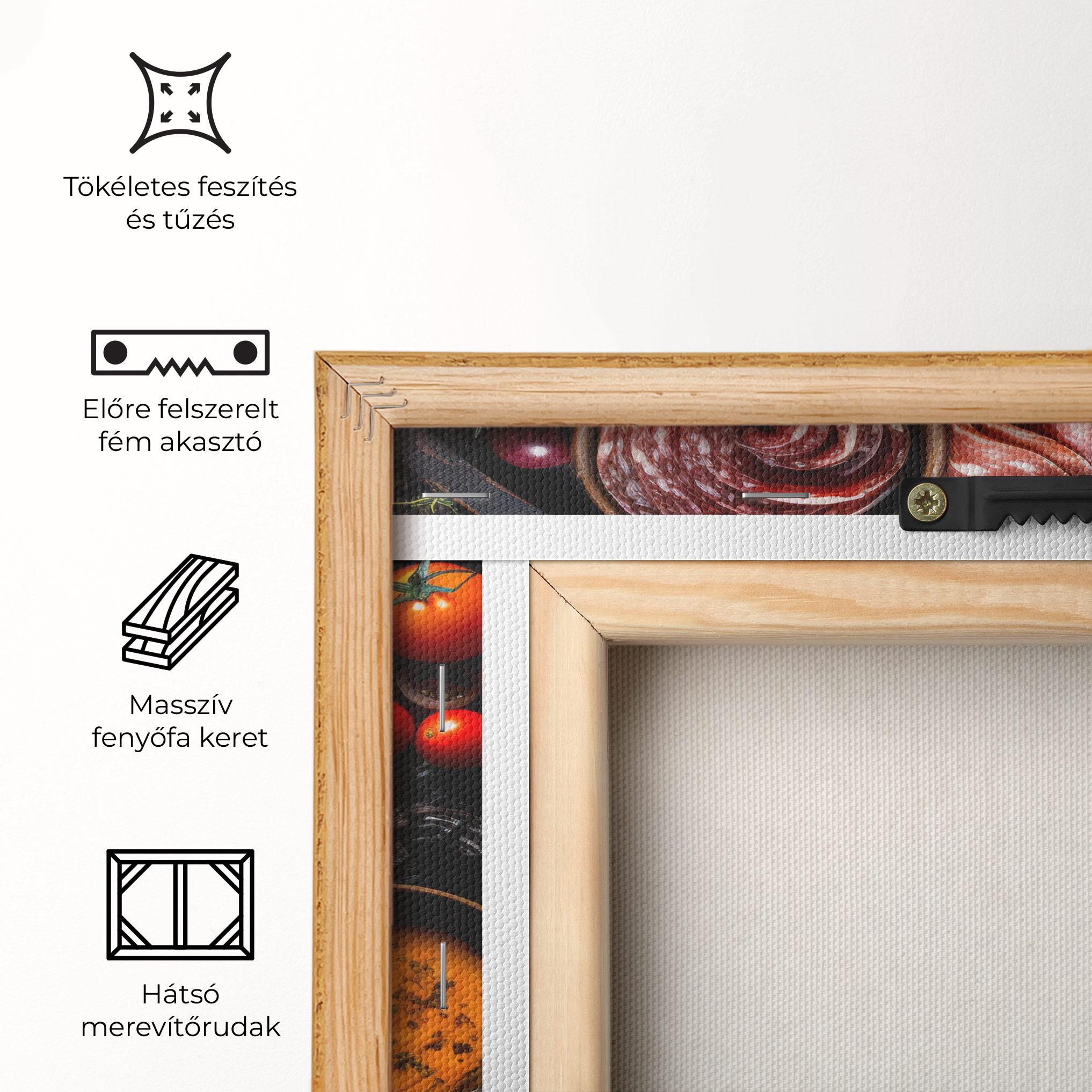 Vászonkép Meats Assortment mockup 5