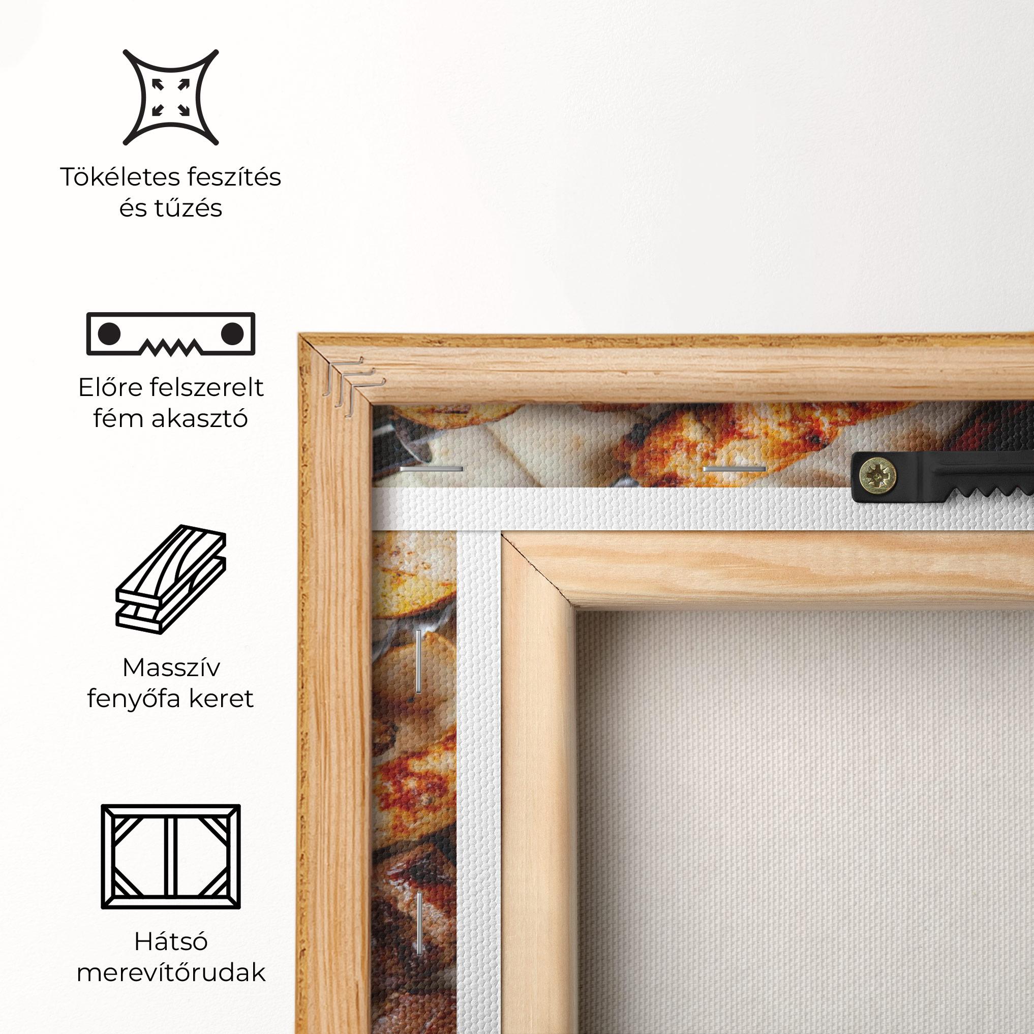 Vászonkép Skewers mockup 5