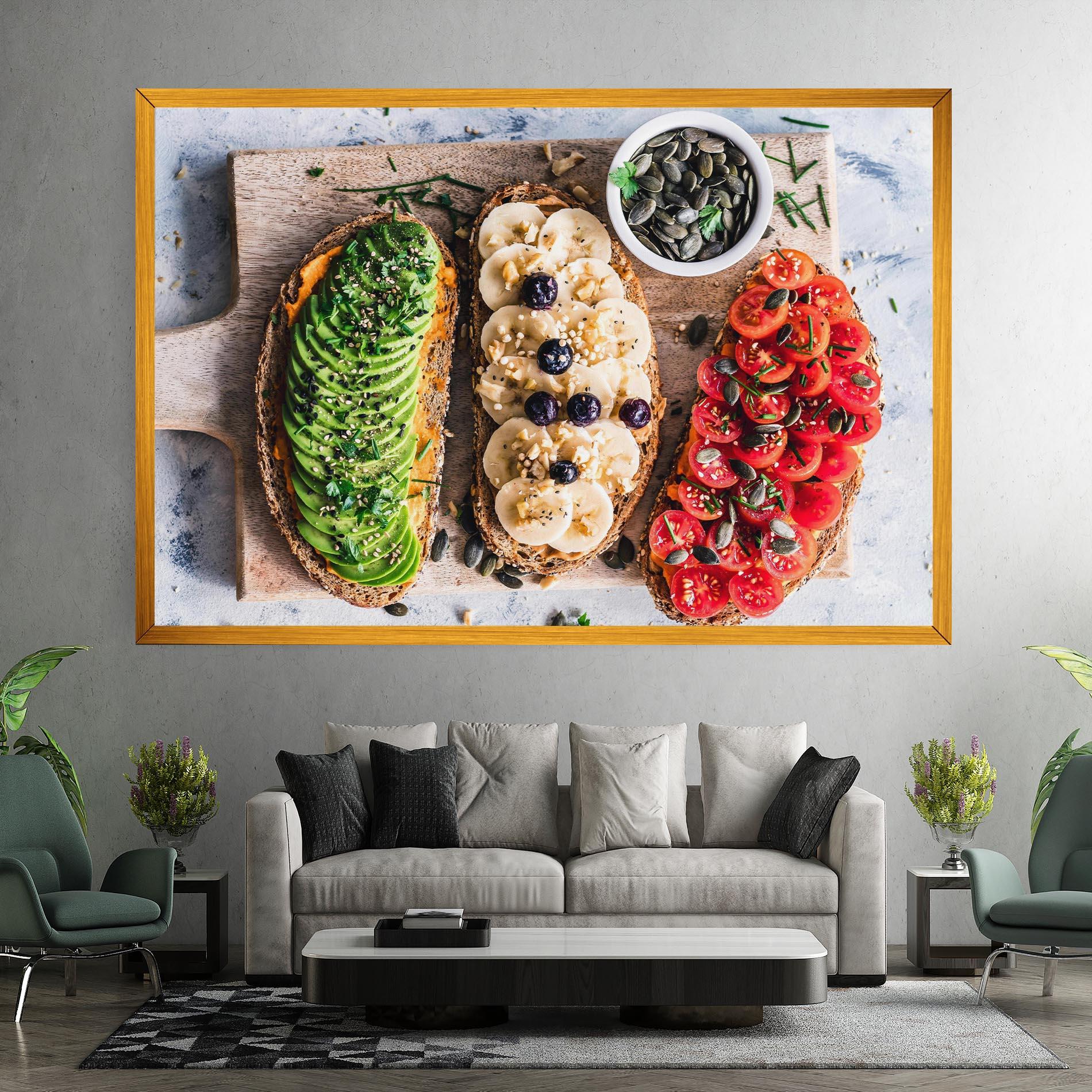 Vászonkép Breakfast mockup 7