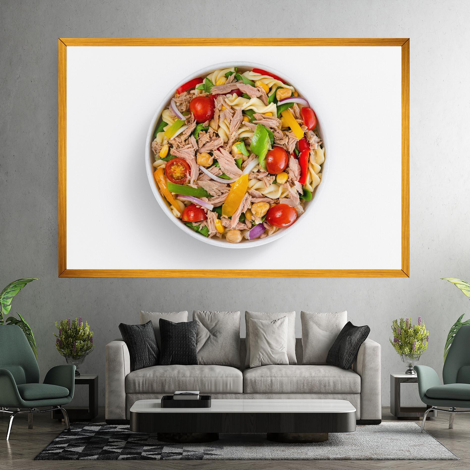 Vászonkép Tuna Salad mockup 7