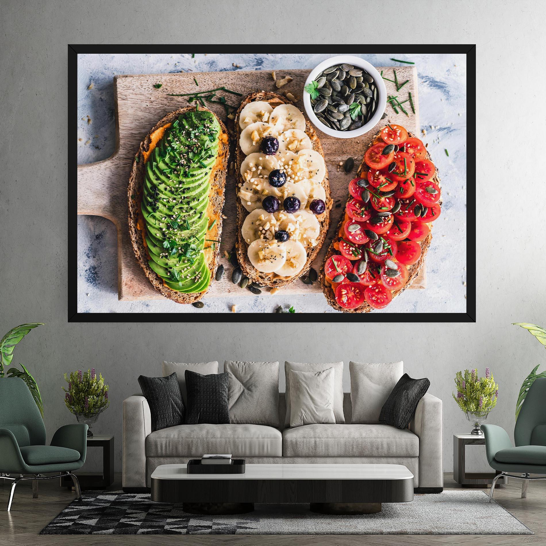 Vászonkép Breakfast mockup 7