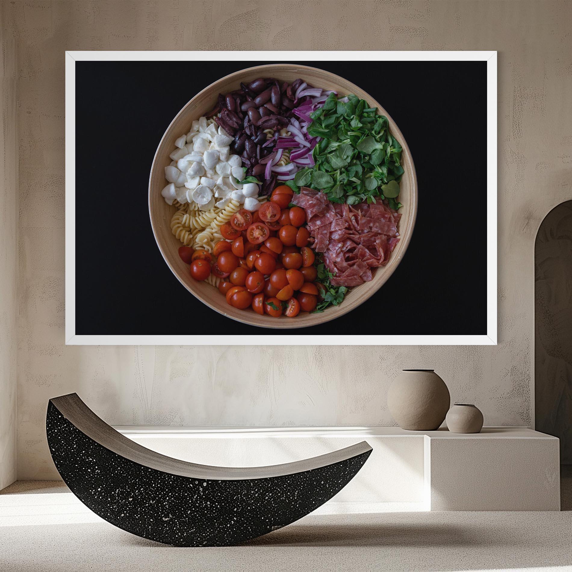 Vászonkép Mozzarella Salad mockup 8