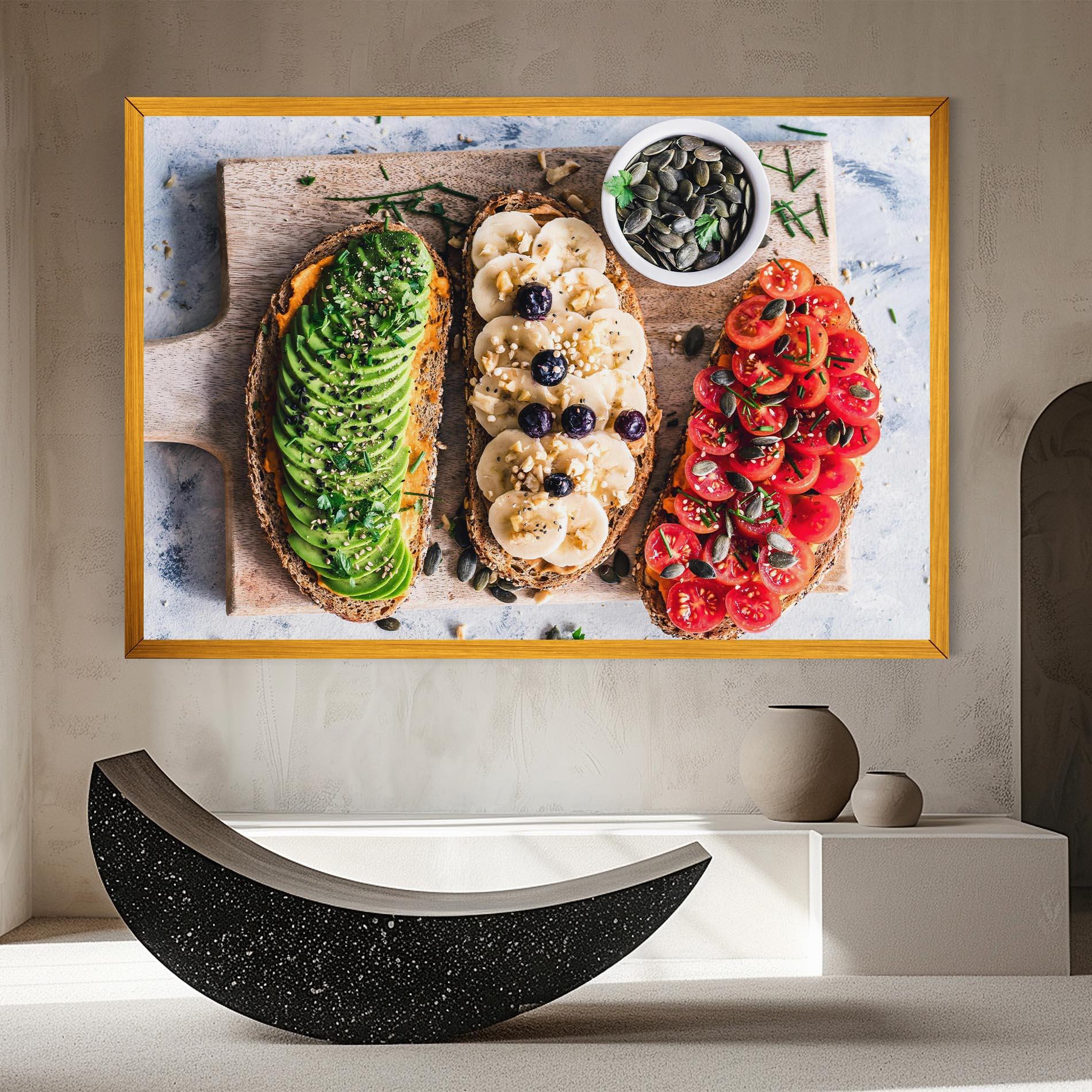 Vászonkép Breakfast mockup 8