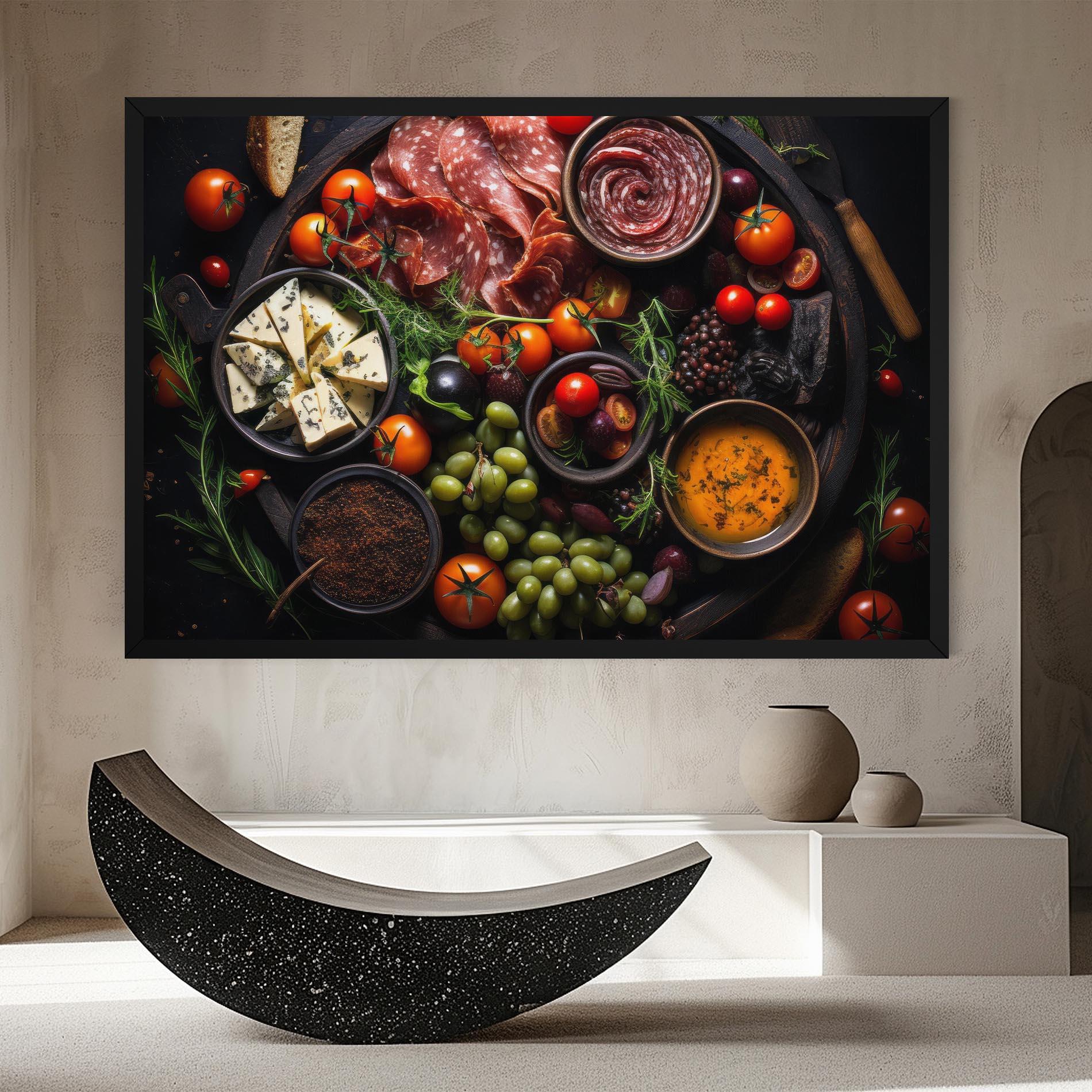 Vászonkép Meats Assortment mockup 8