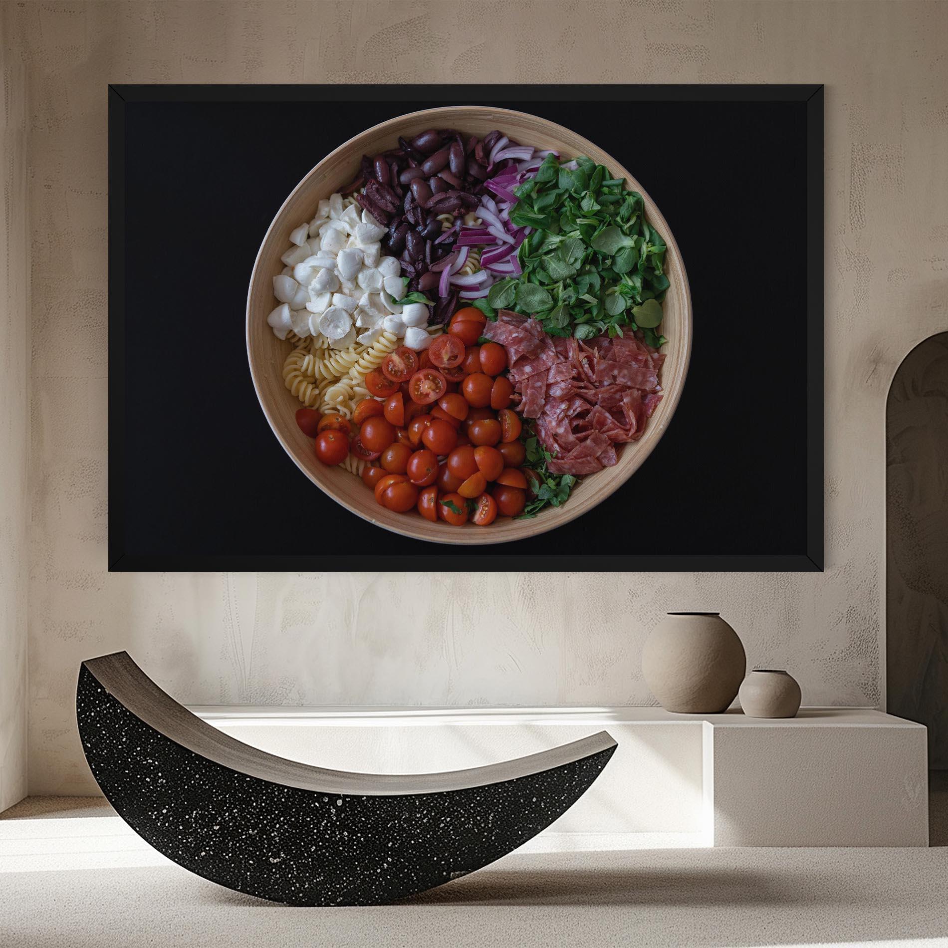 Vászonkép Mozzarella Salad mockup 8