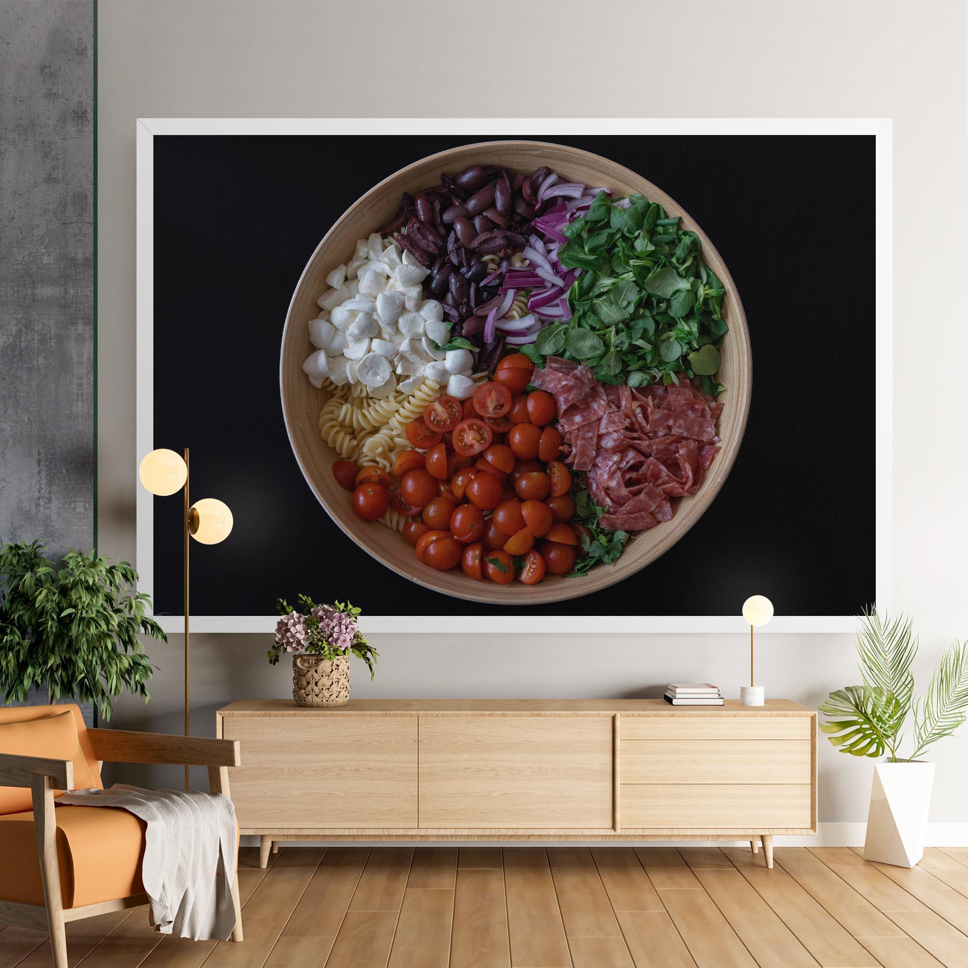 Vászonkép Mozzarella Salad mockup 9
