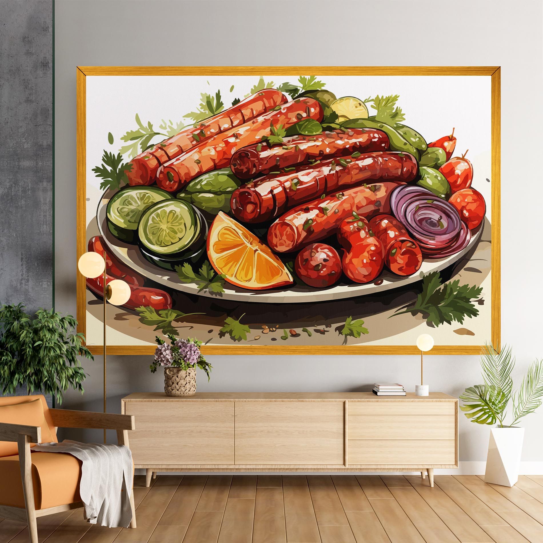 Tasty Sousages mockup 9