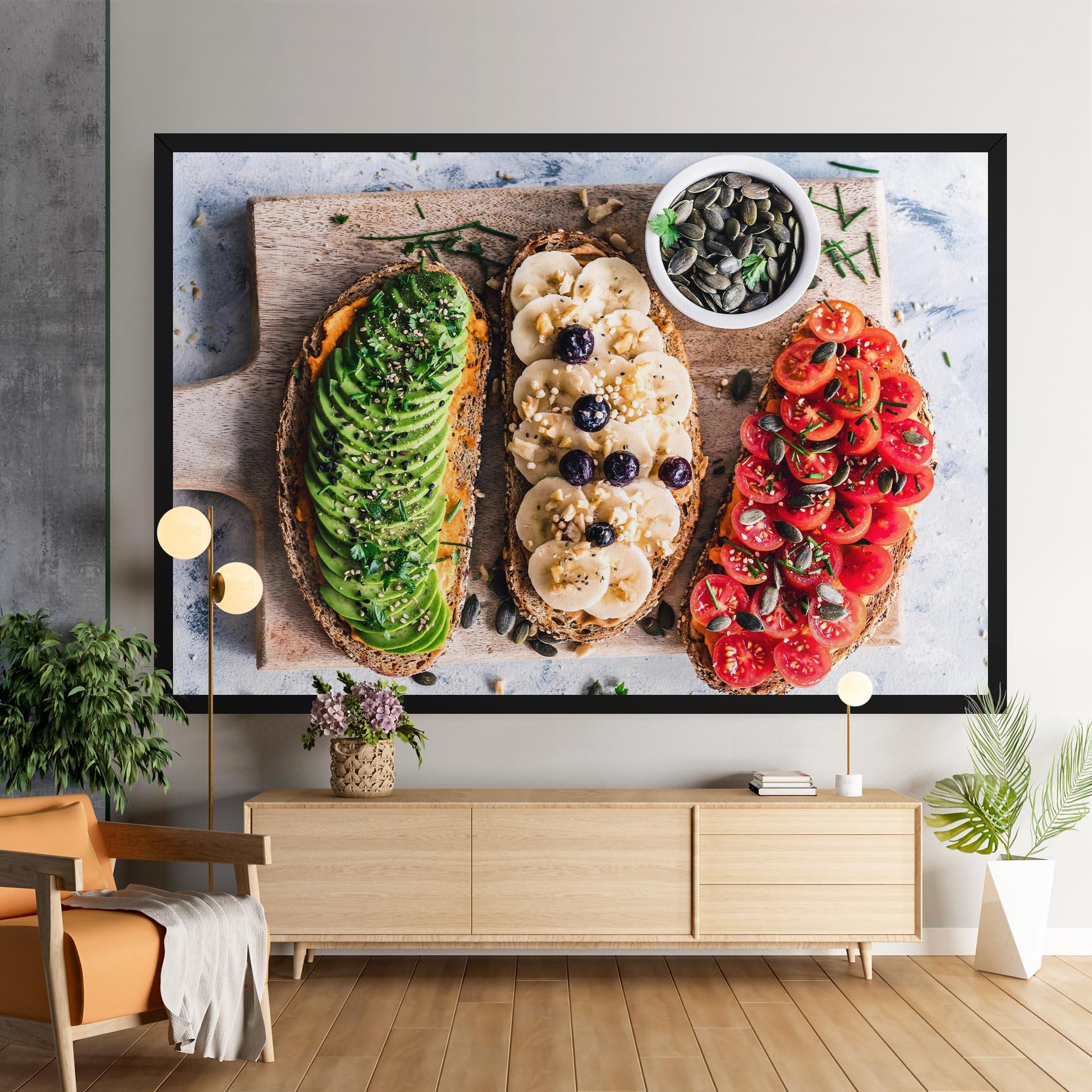 Vászonkép Breakfast mockup 9