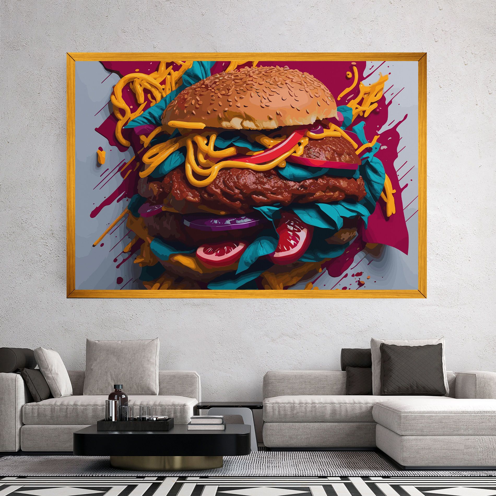 Crazy Burger mockup 2