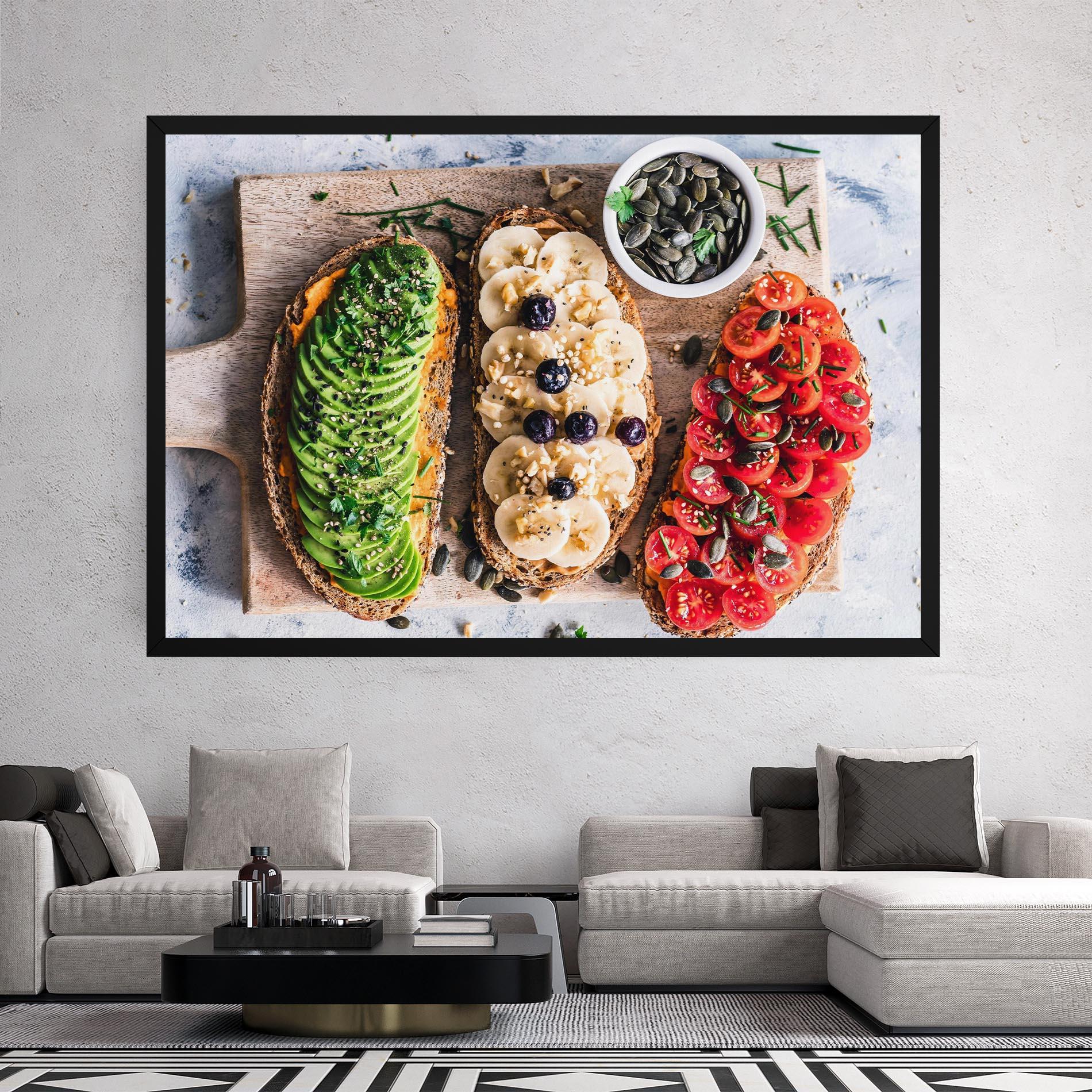 Vászonkép Breakfast mockup 2