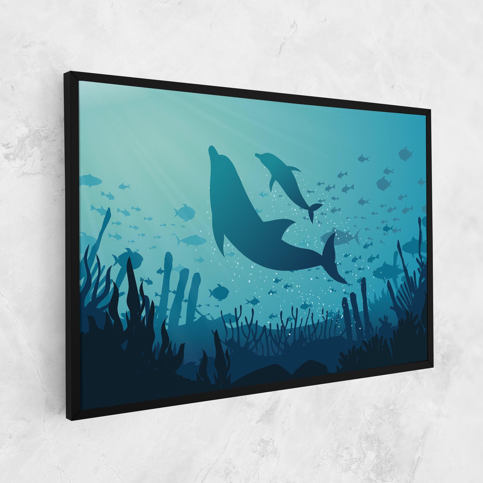 Vászonkép Blue Ocean mockup 1