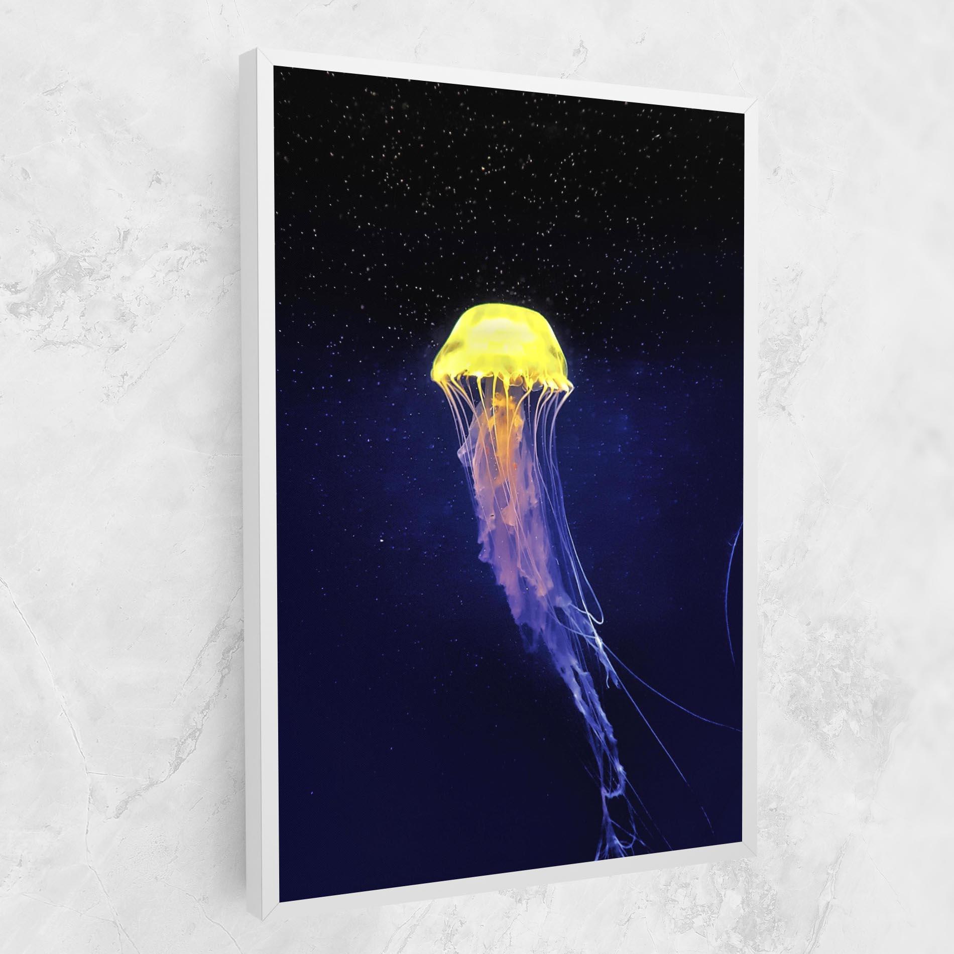 Vászonkép Purple Jellyfish mockup 1