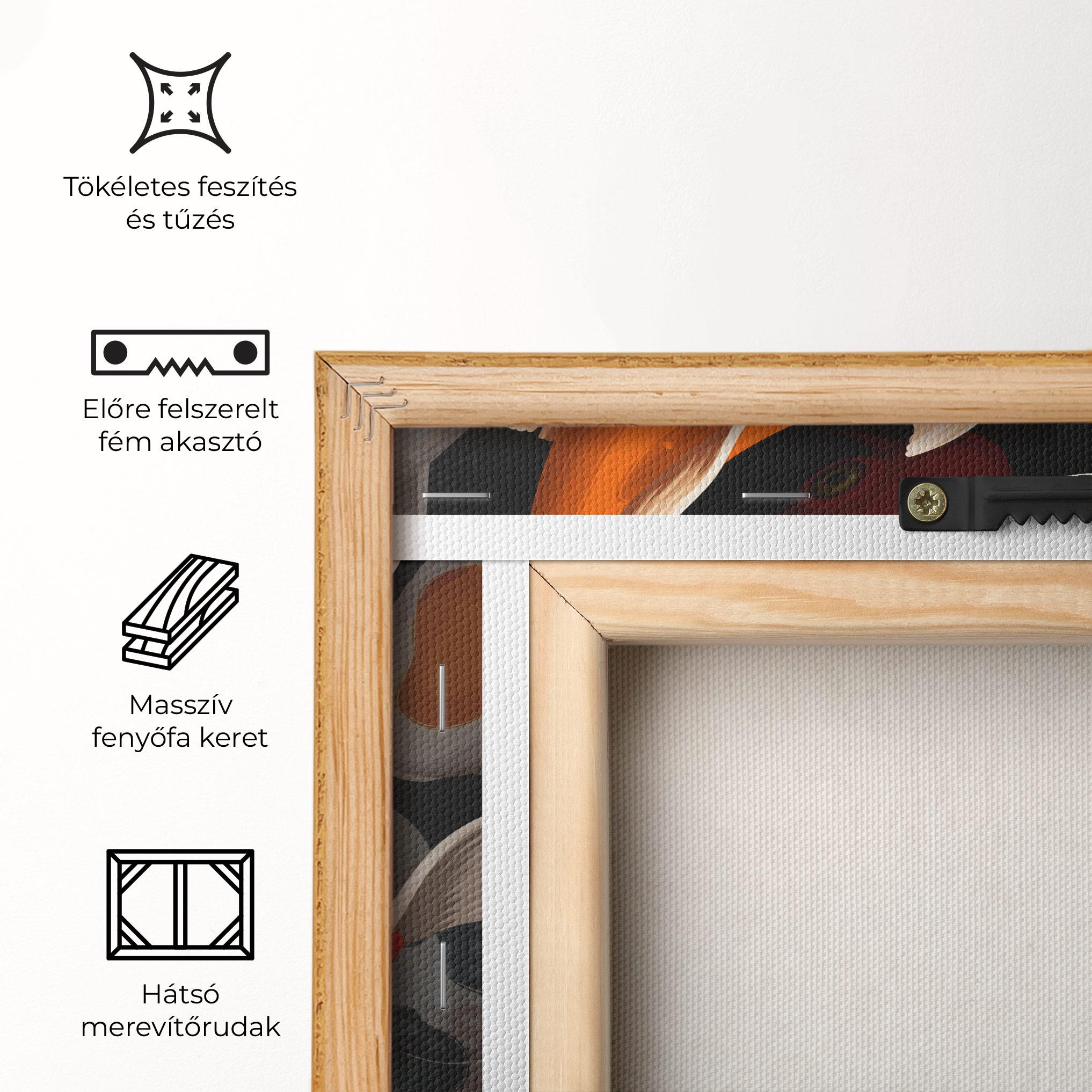 Vászonkép Seamless Koi Fish mockup 5