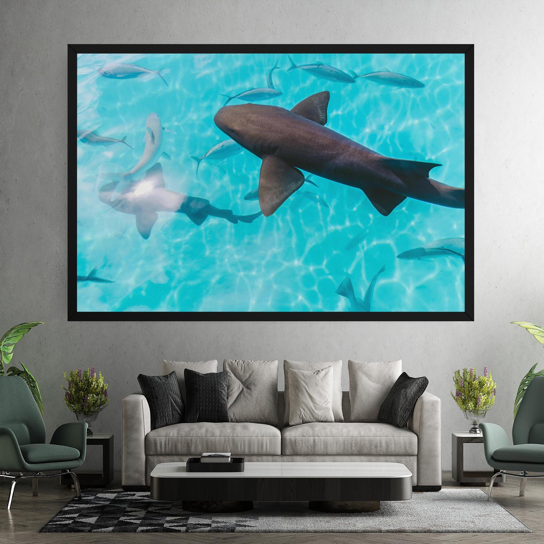 Vászonkép Pretty Shark mockup 7