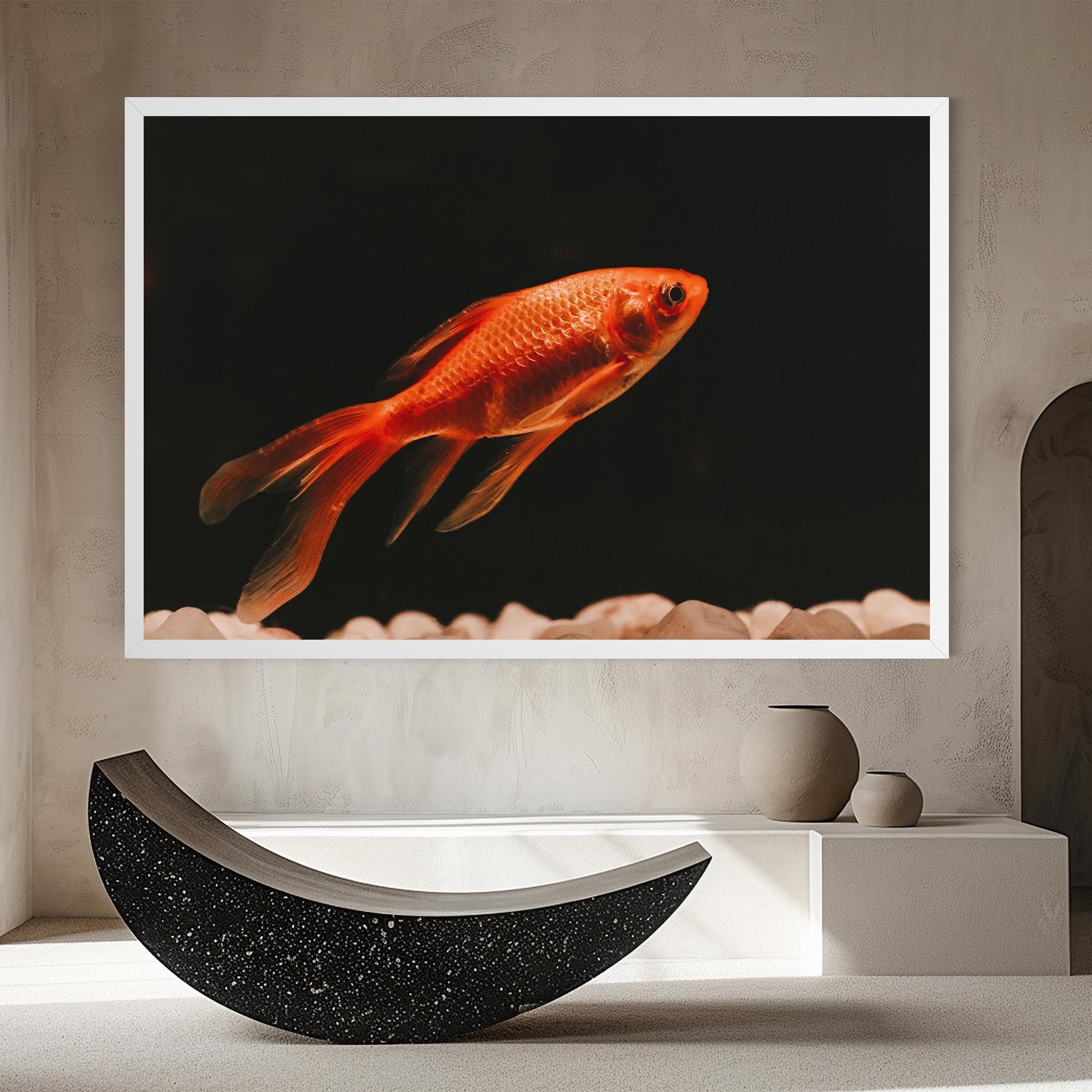 Small Orange Fish mockup 8