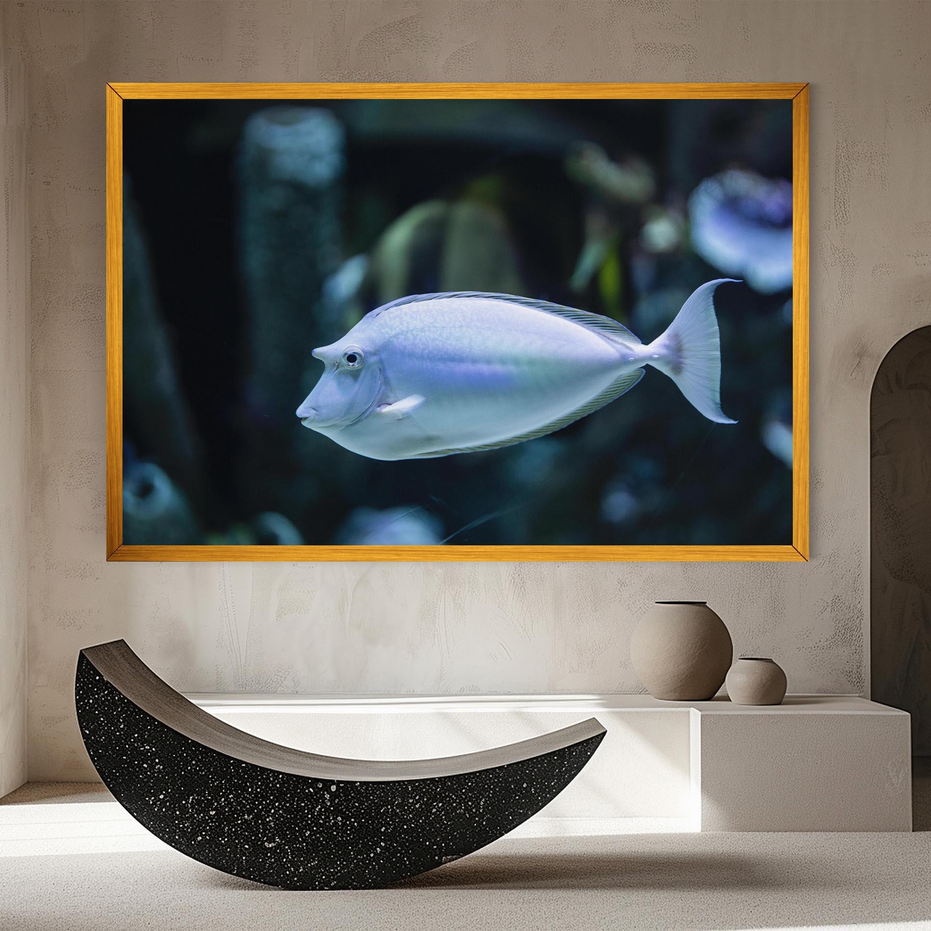 Vászonkép Funny Face Fish mockup 8