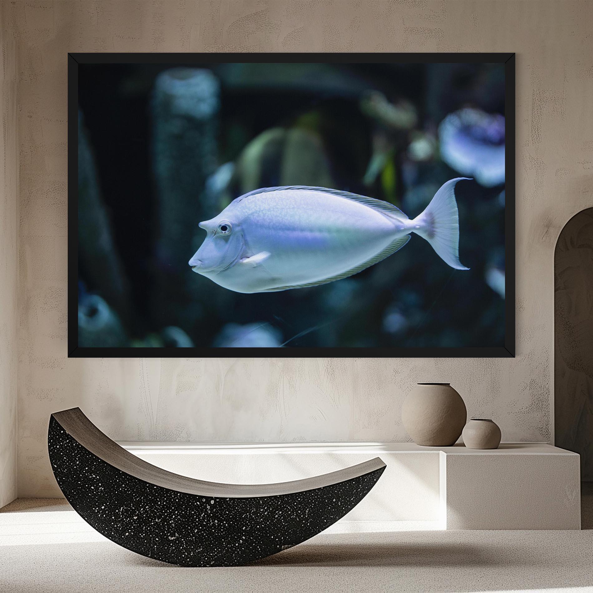 Vászonkép Funny Face Fish mockup 8