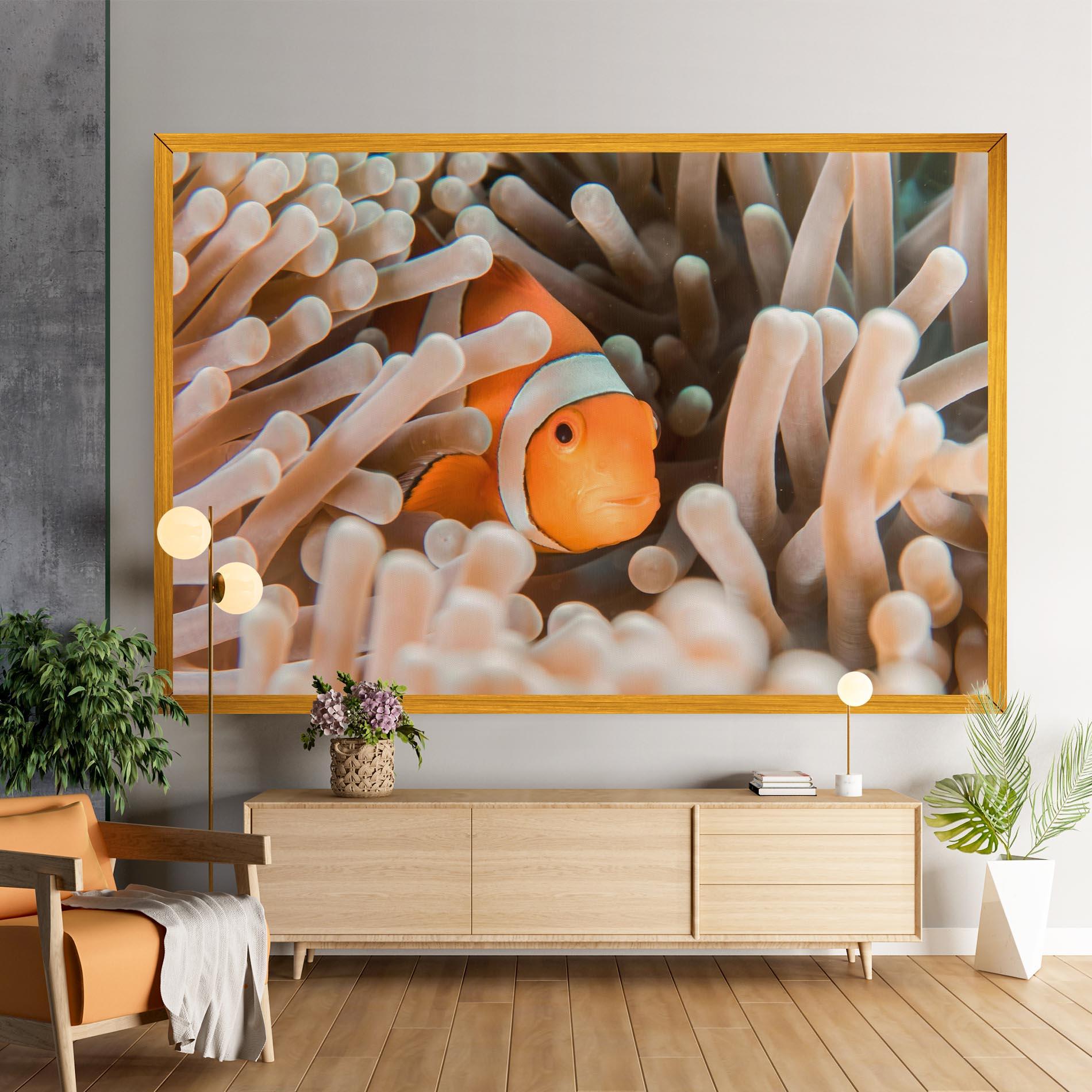 Vászonkép Cute Nemo mockup 9