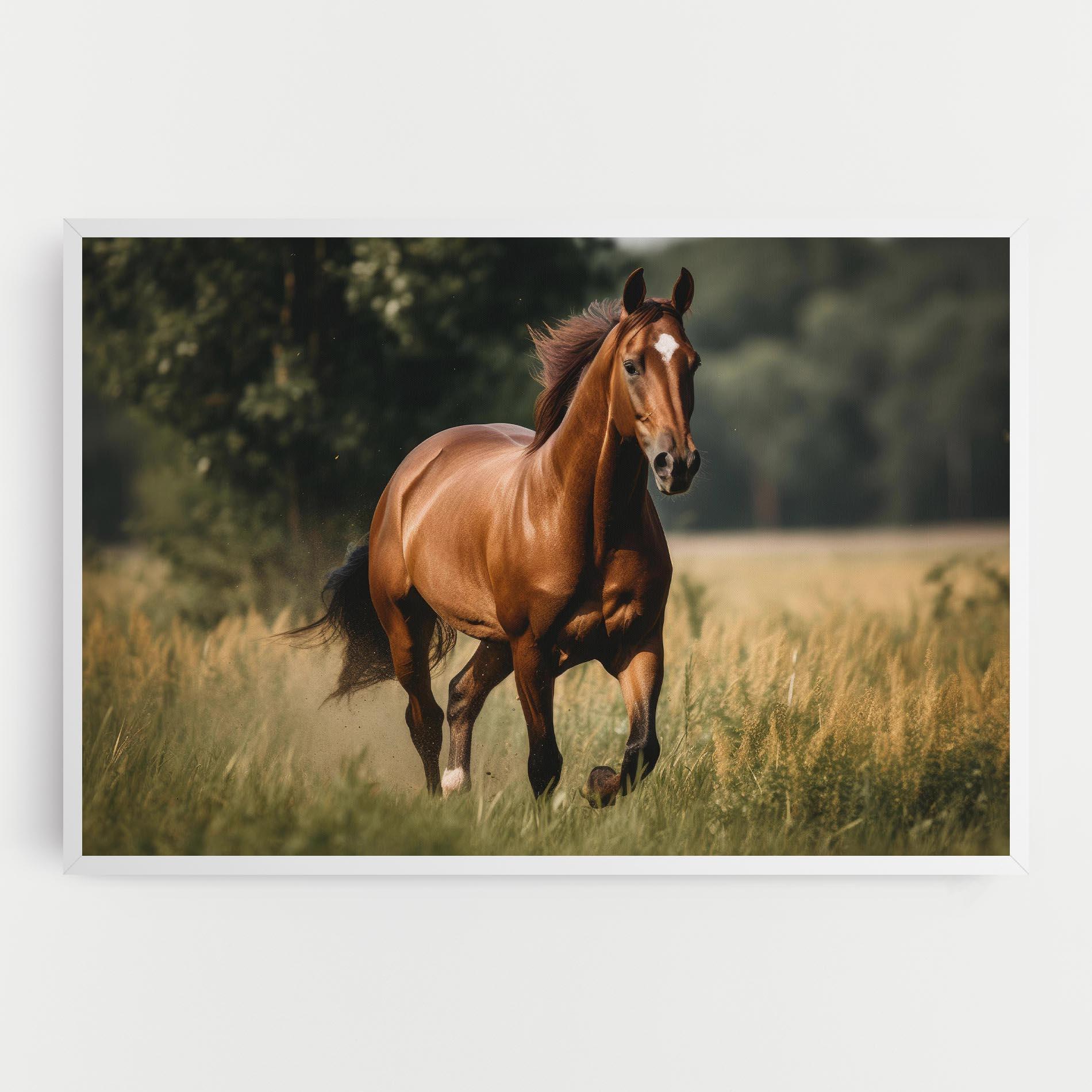Vászonkép Wild Horse Running mockup 0