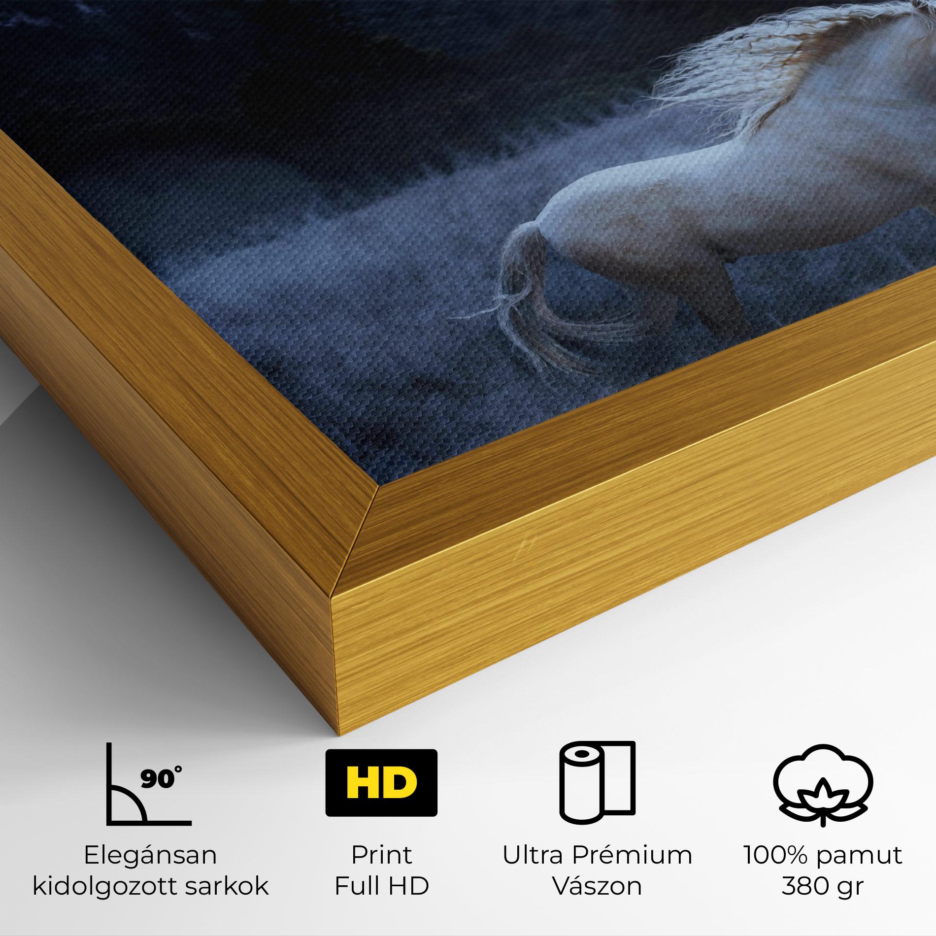 Vászonkép Blue Moon Unicorn mockup 4