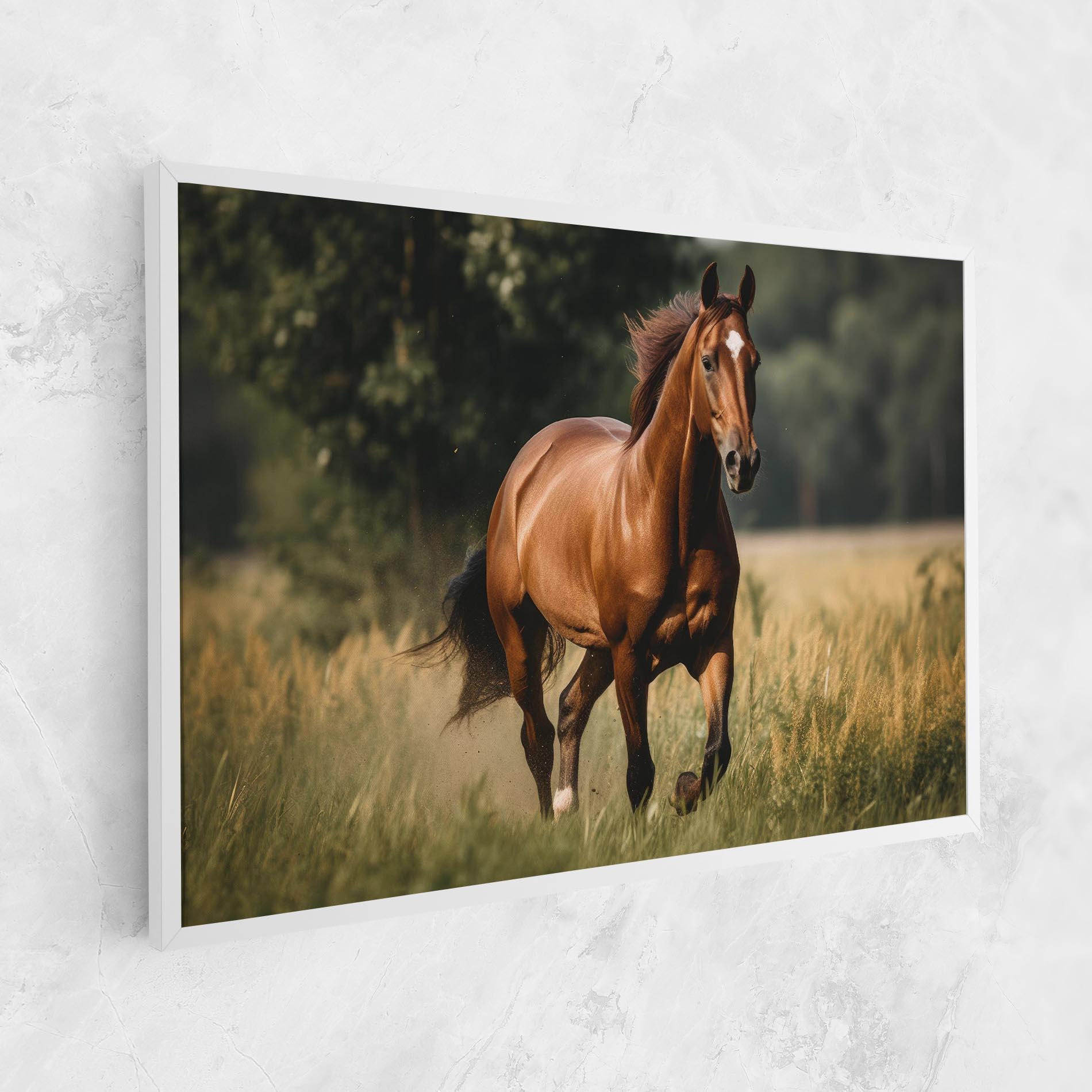 Vászonkép Wild Horse Running mockup 1