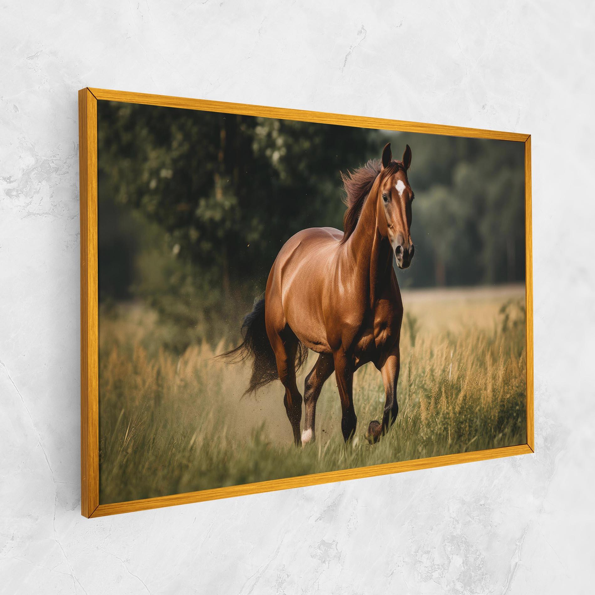 Vászonkép Wild Horse Running mockup 1